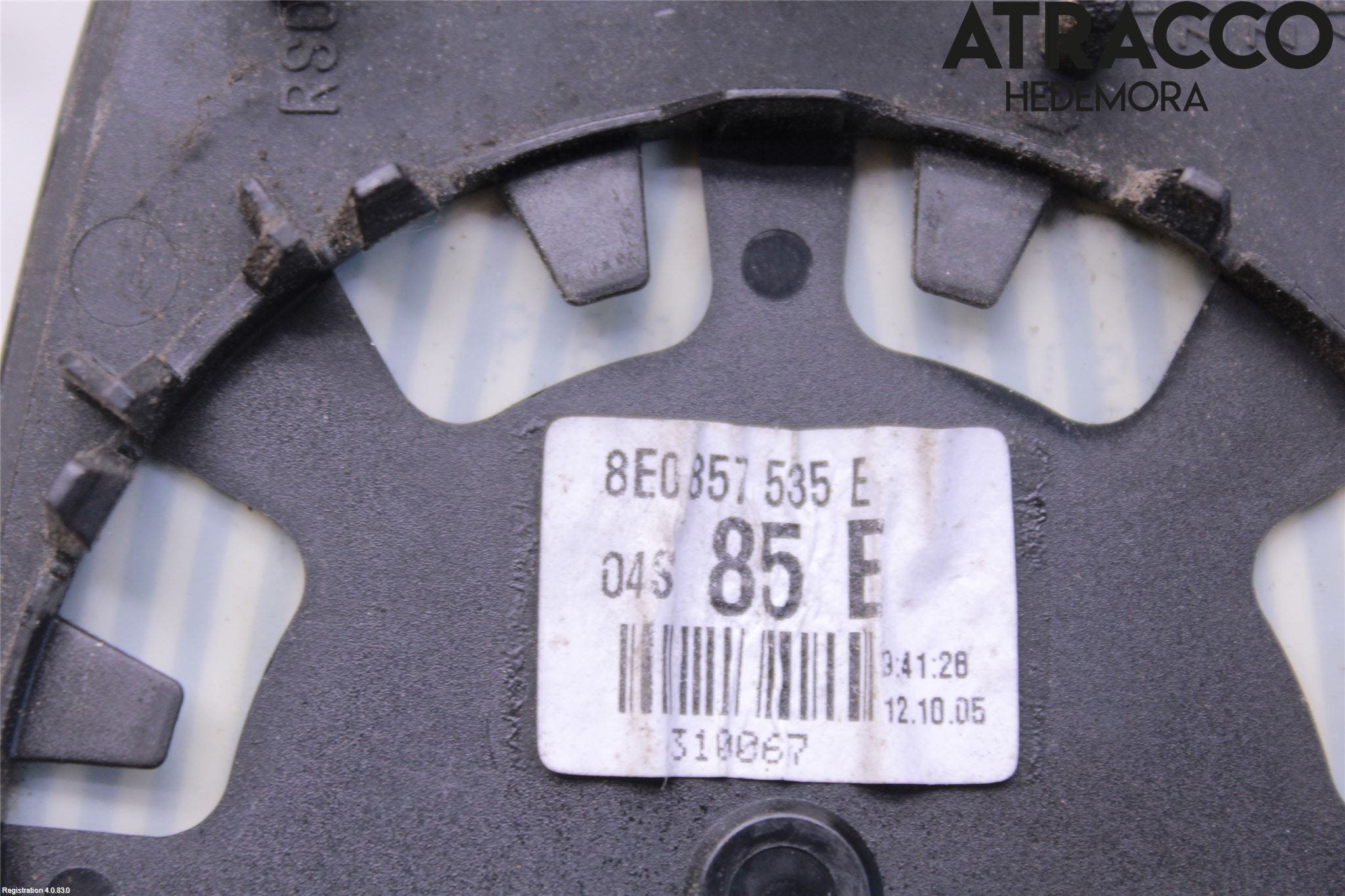 Audi A6/S6     05-11 Spegelglas Vä