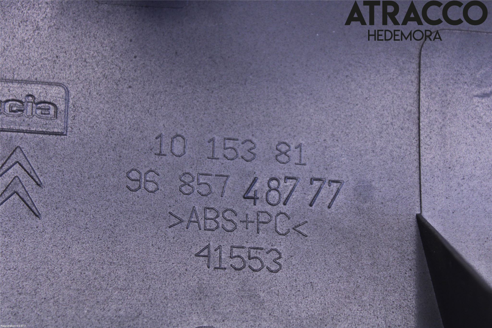Citroen C3 10-17 Instrumentbräda Inlägg-Dekorlist