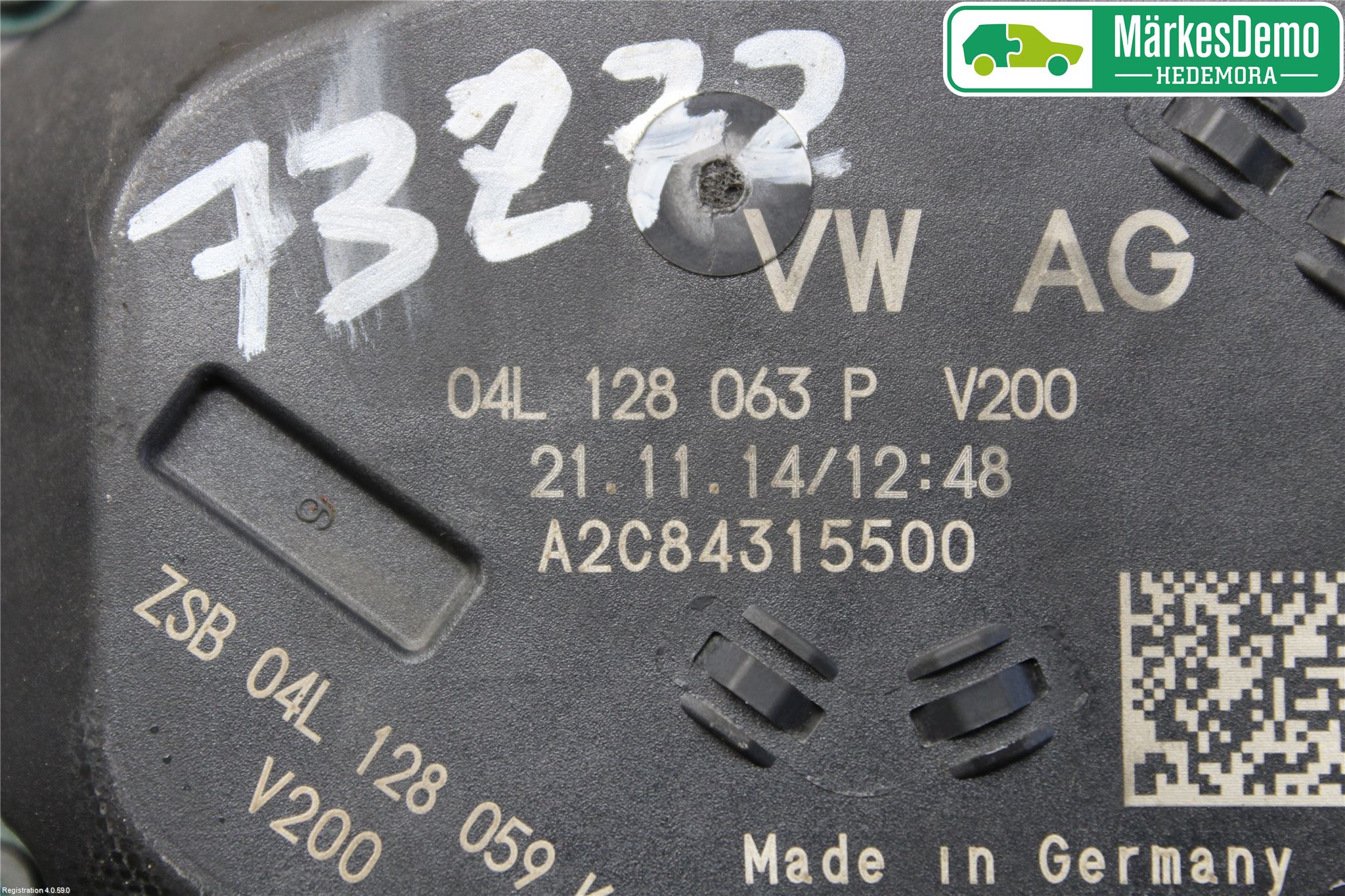 Audi A3/S3 8V 13-20 Injspjällhus