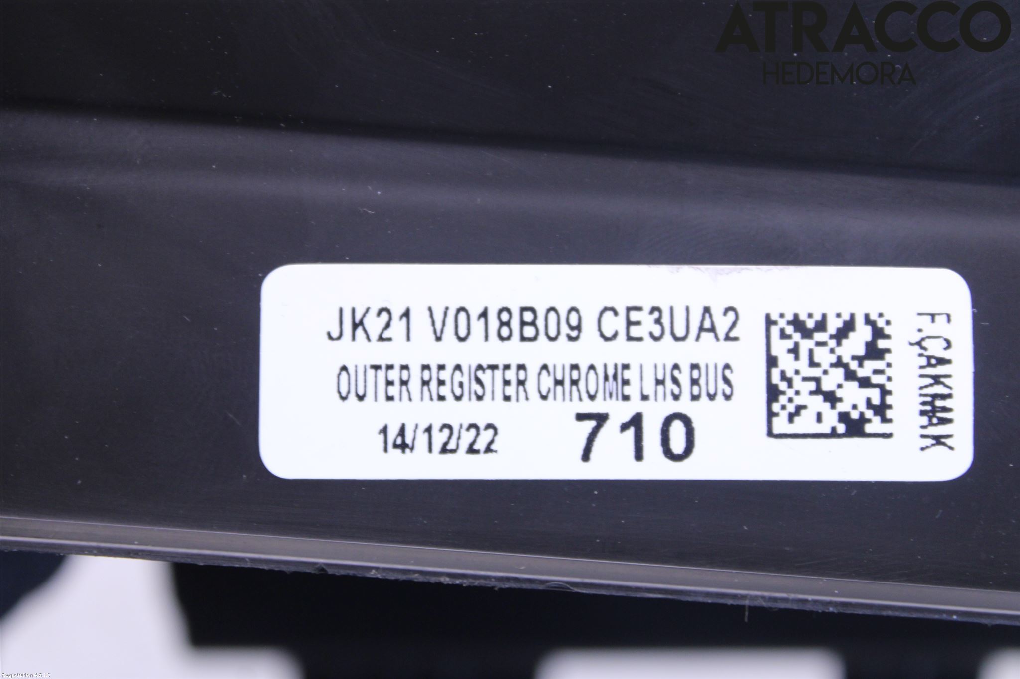 Ford E-TRANSIT SKÅP/BUSS 22- Defrosterkanal-Munstycke