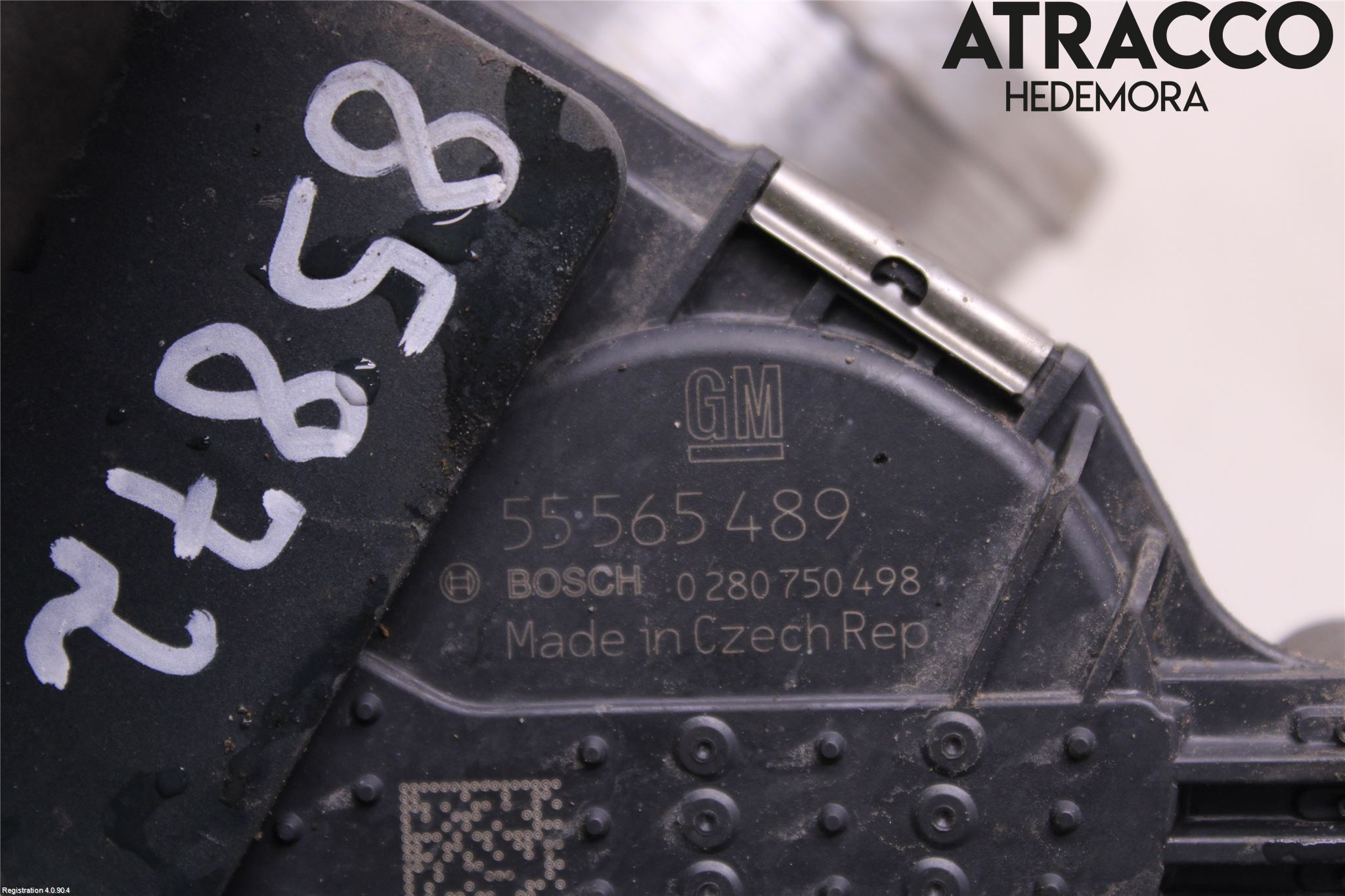 Opel MERIVA B 10-17 Injspjällhus