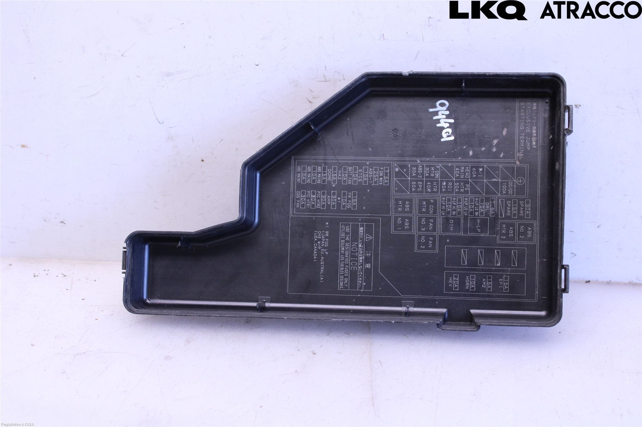 Toyota PRIUS NWH20 04-08 Säkringsdosa-Elcentral Lock