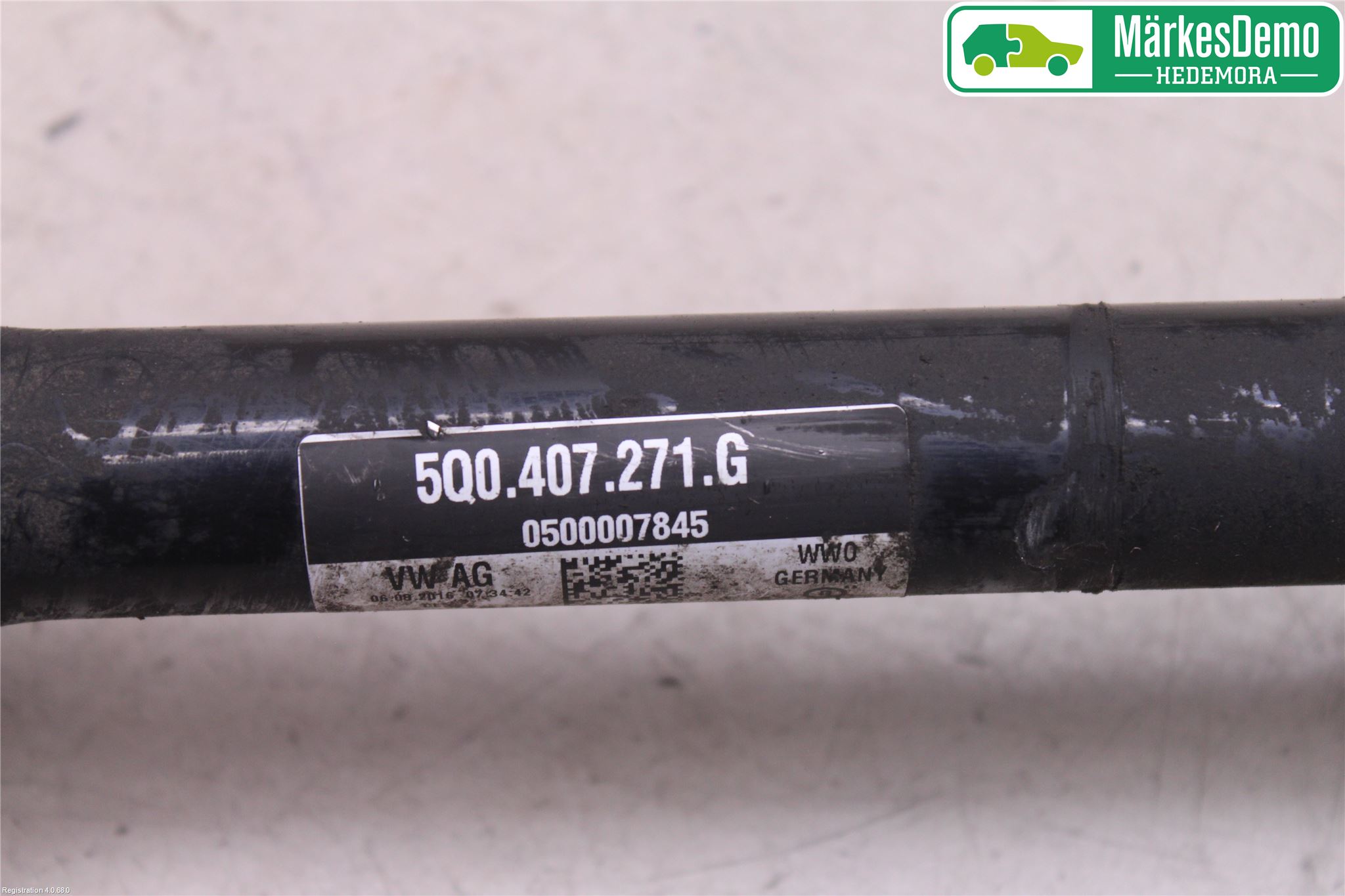 Volkswagen VW GOLF / E-GOLF VII 13-20 Drivaxel Fram Vänster