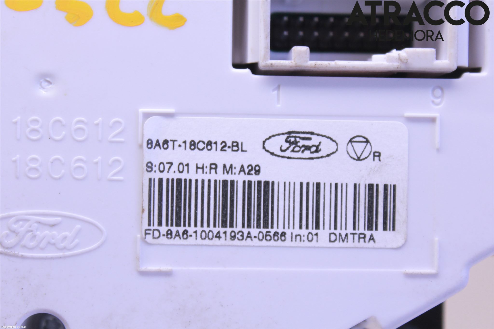 Ford FIESTA 09-12 Ac Styrenhet Ac Manöveren