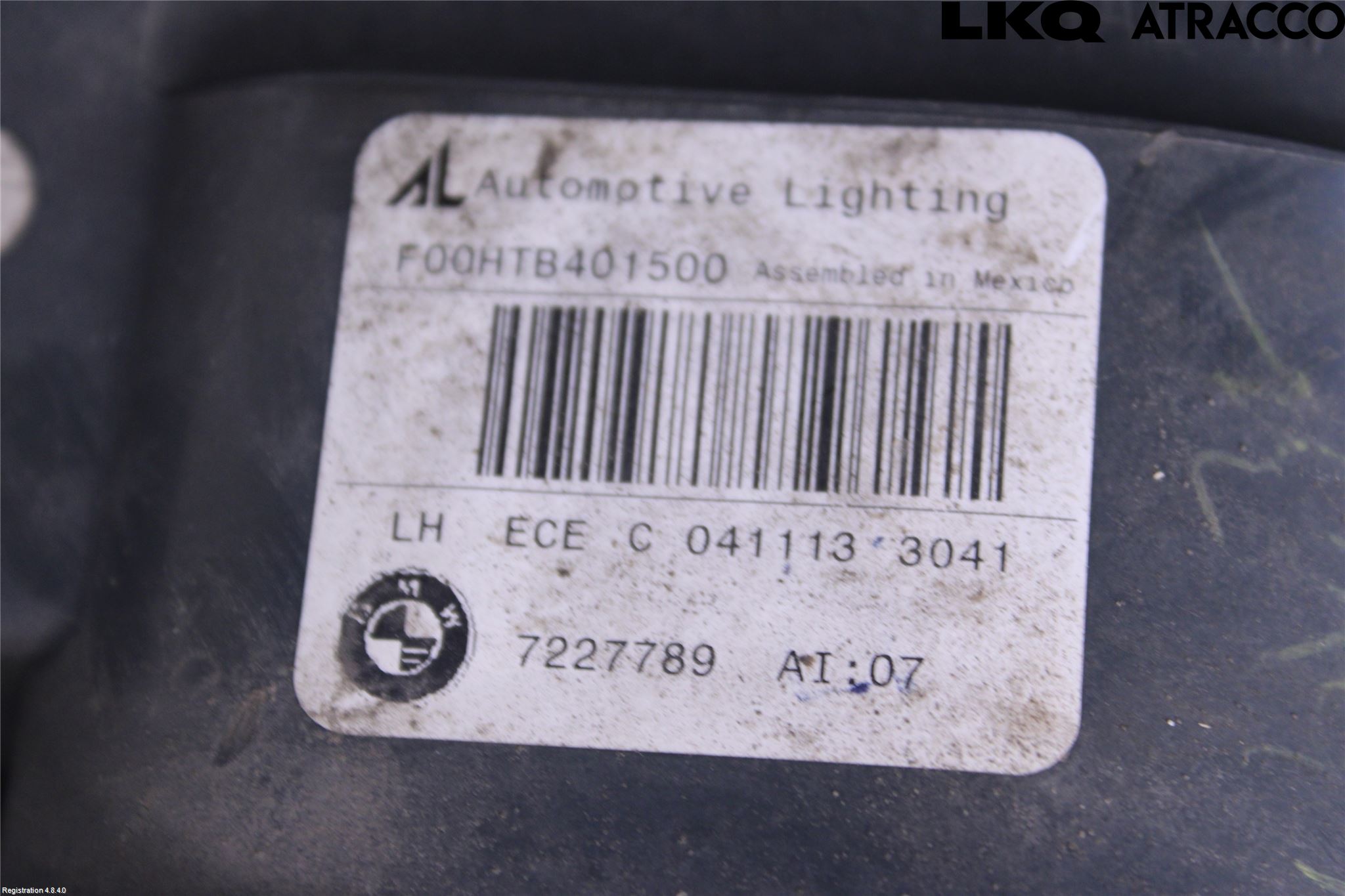 BMW X5 E70 07-13 Bakljus Vänster