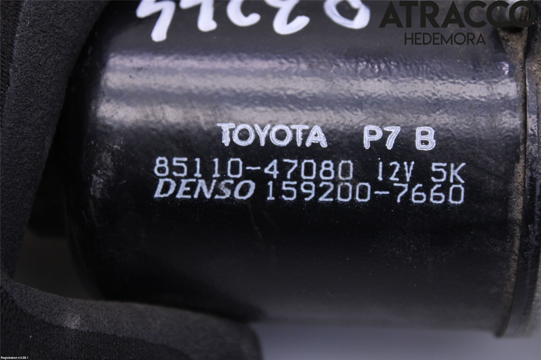 Toyota PRIUS NWH20 04-08 Torkarmotor Vindruta