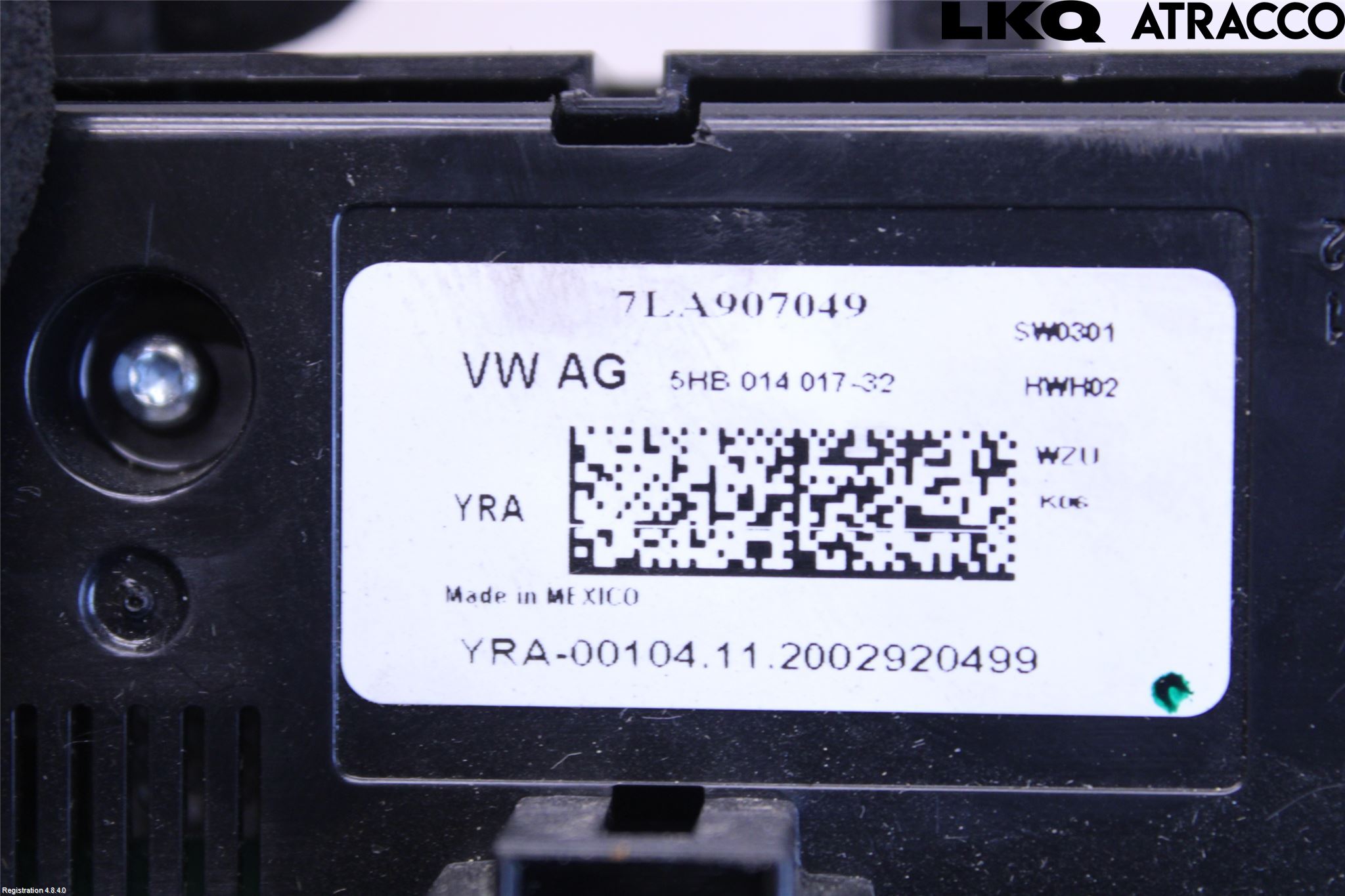 Volkswagen VW TRANSP/CARAVELLE (T6) 16-22 Ac Styrenhet Ac Manöveren
