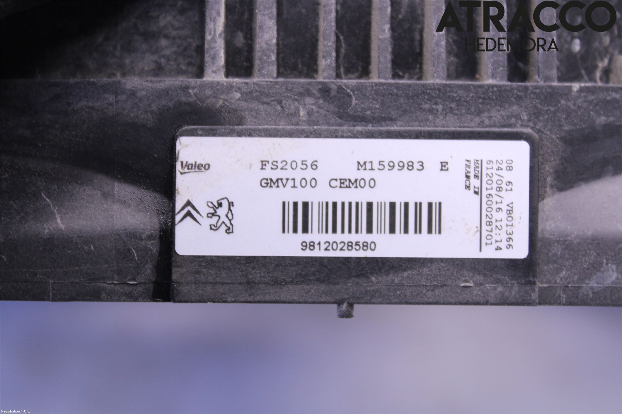 Citroen DS3 Kylfläkt El