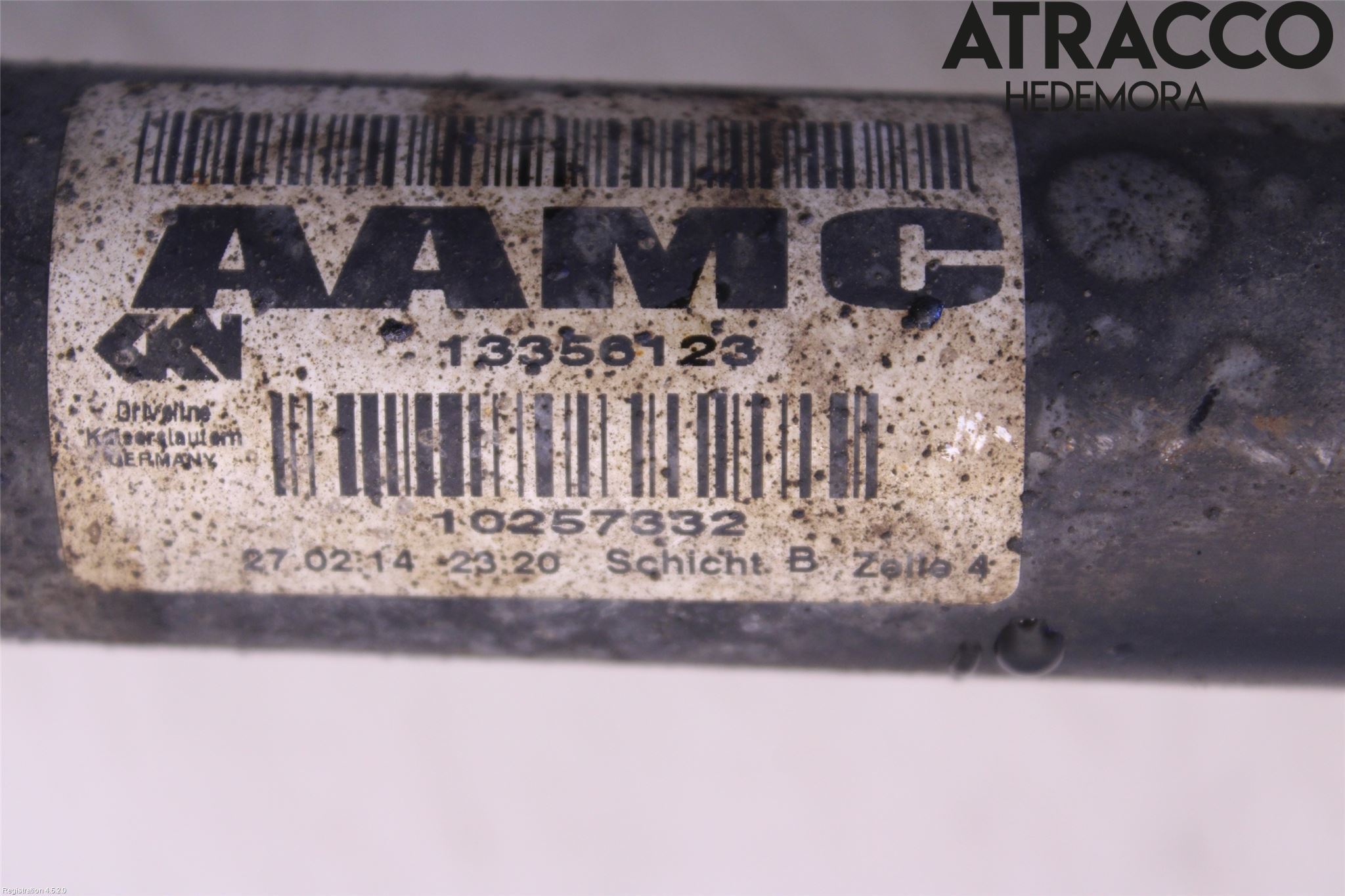 Opel ASTRA J 10-15 Drivaxel Fram Höger
