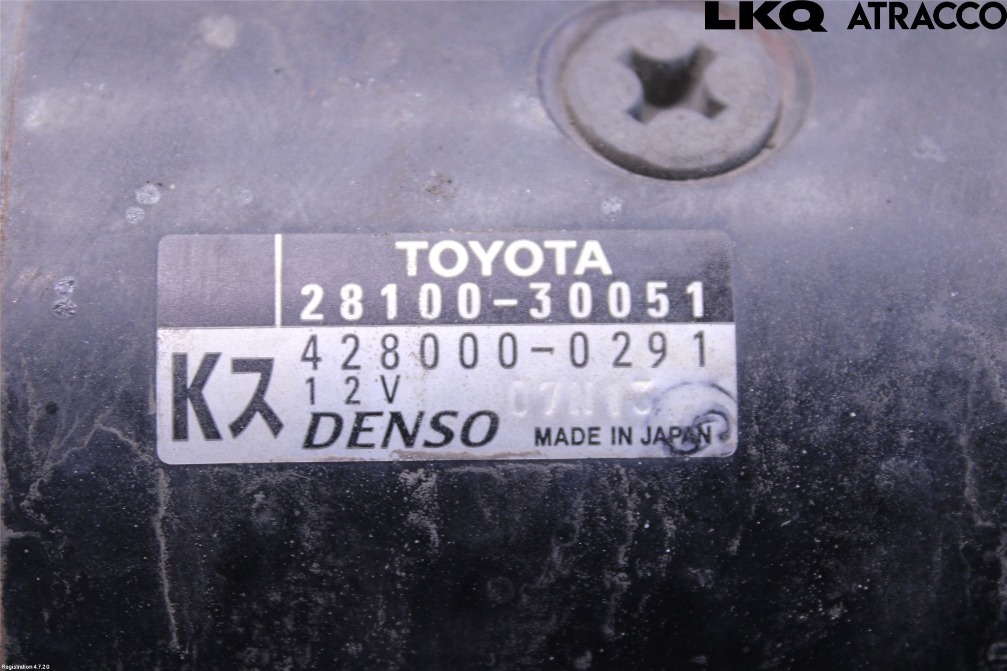 Toyota HI-ACE 06-12 Startmotor Diesel