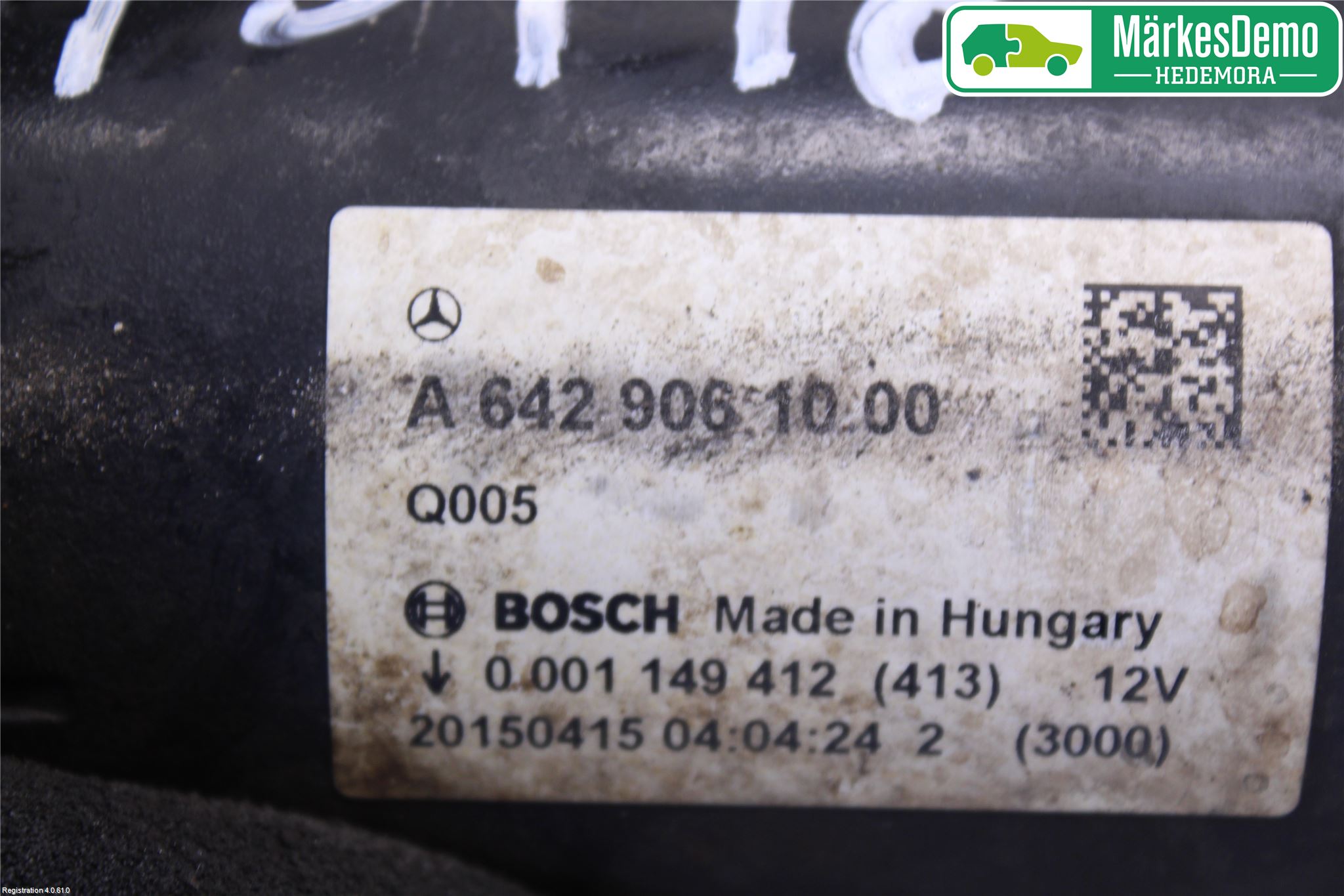 Mercedes-Benz MB ML/GLE-KLASS (W166) 12-18 Startmotor Diesel