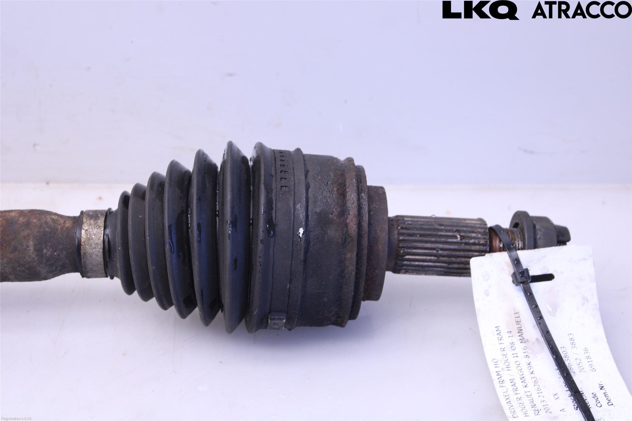 Renault KANGOO II 08-14 Drivaxel Fram Höger