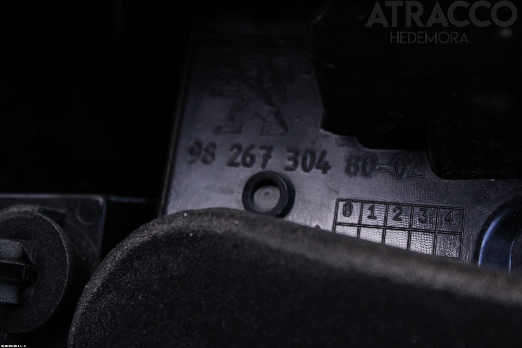 Peugeot 2008 13-20 Bakljus Lucka Vä