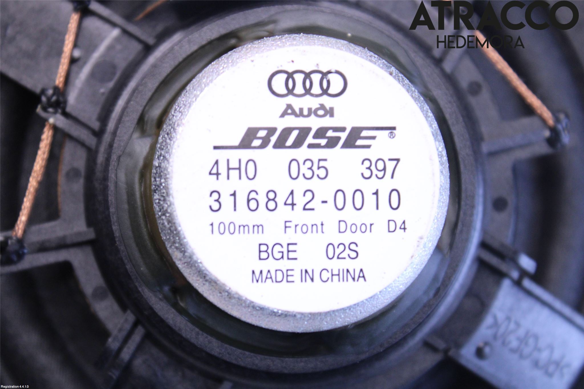 Audi A8/S8 4H 10-17 Högtalare