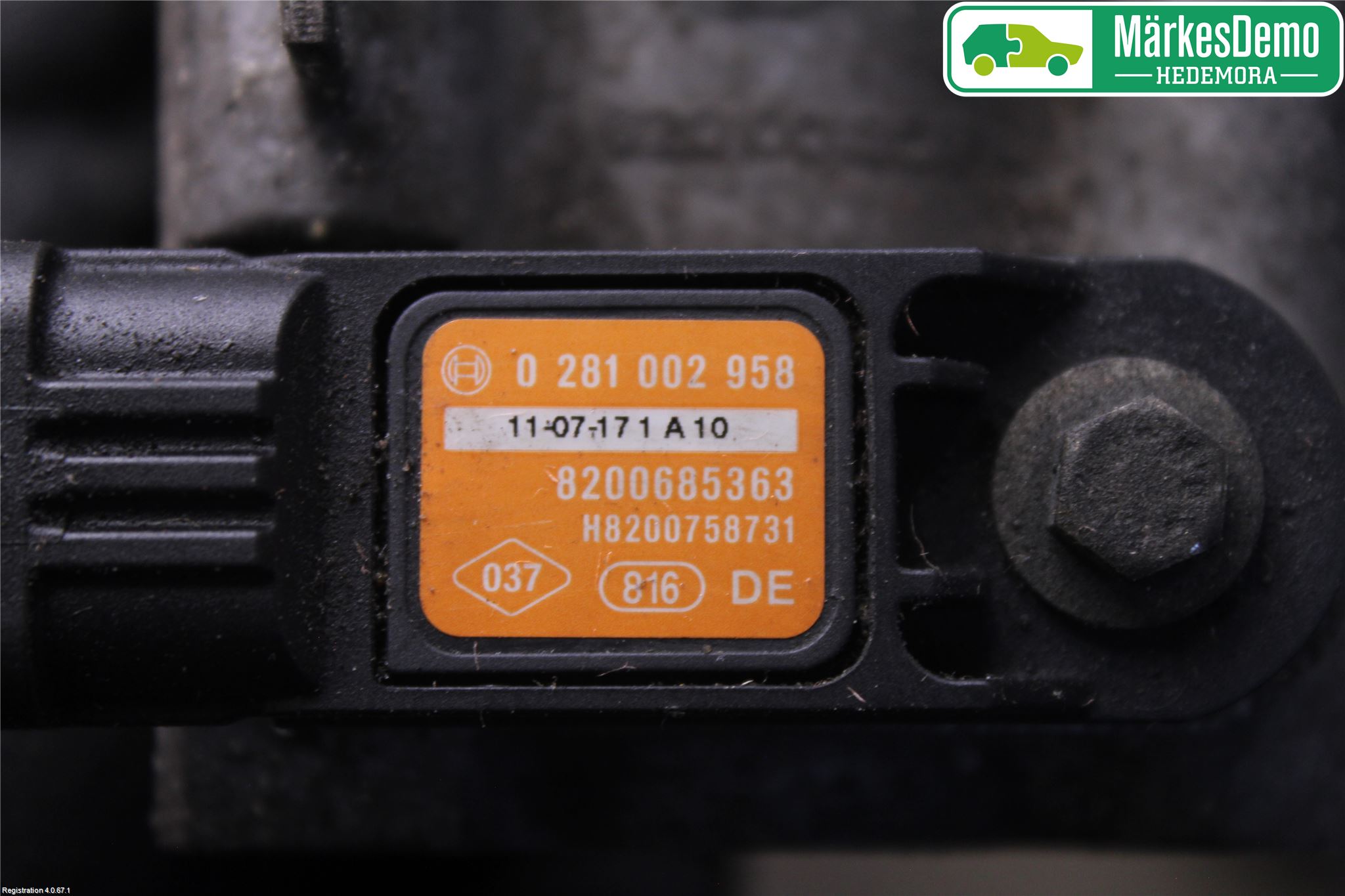 Nissan QASHQAI+2  10-14 Injmappsensor