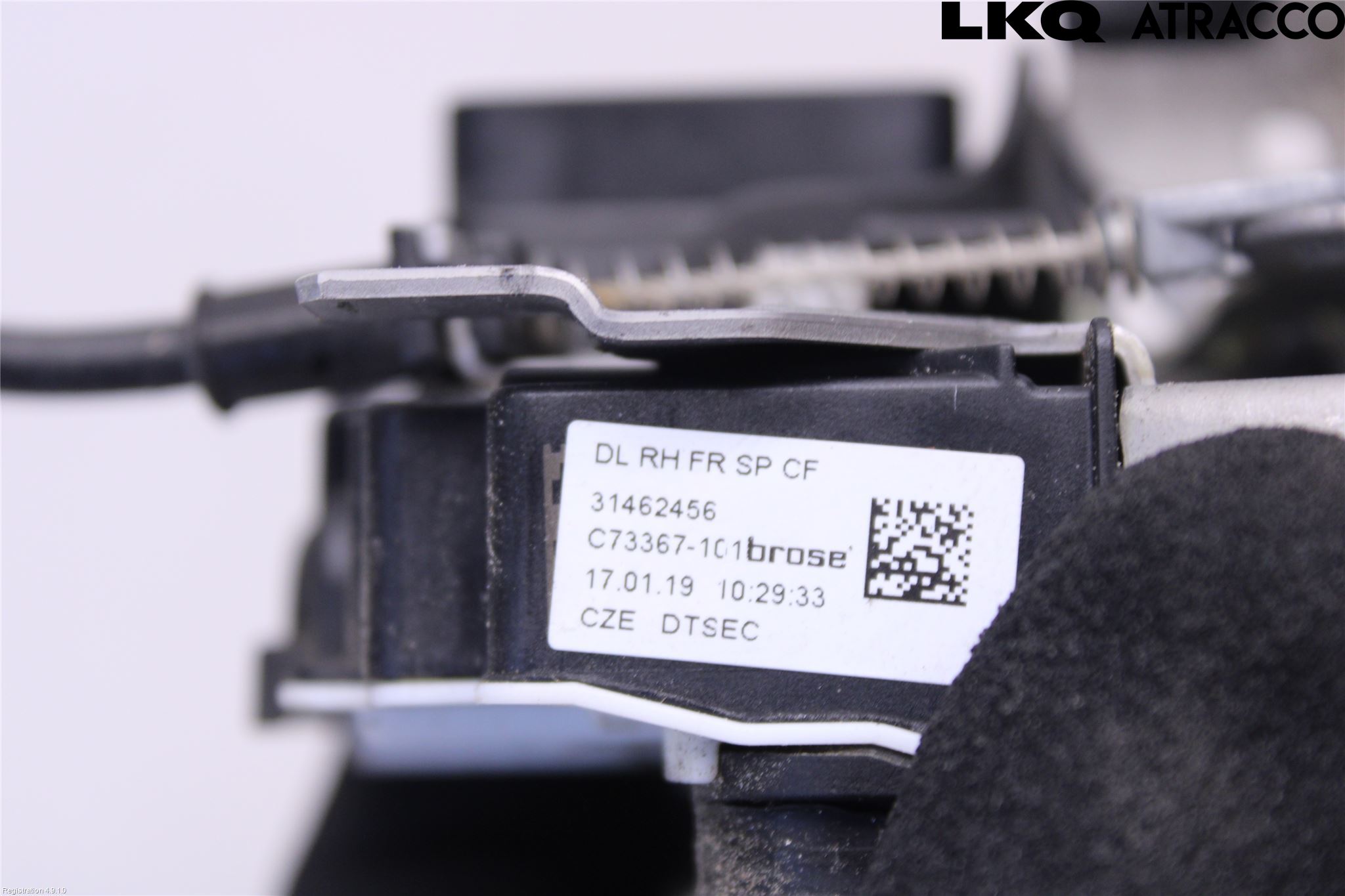 Volvo V60 19- Låskista-Dörrlås