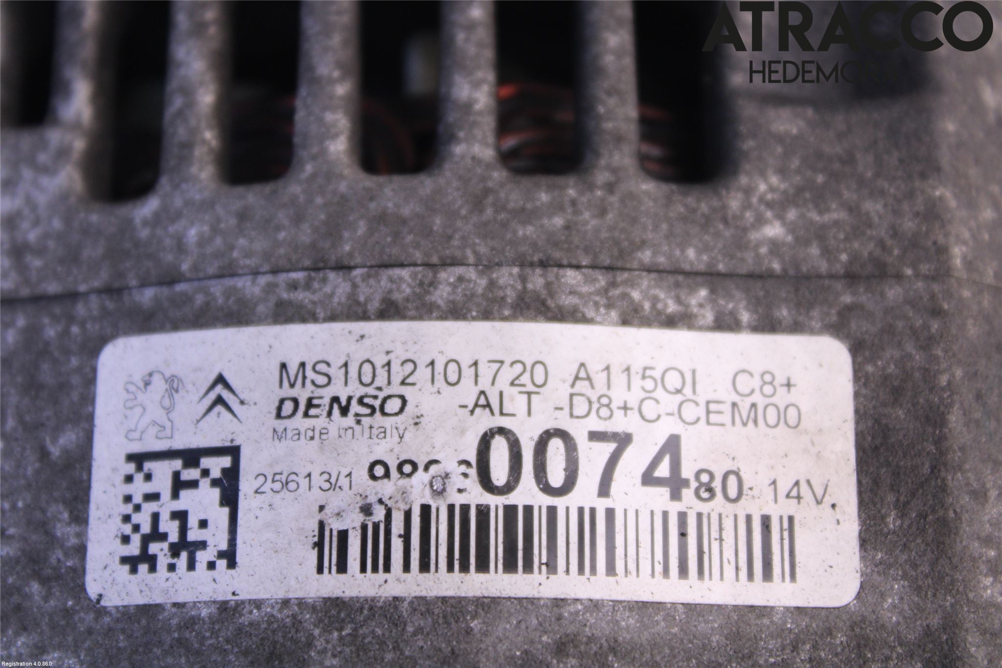 Peugeot 208 12-15 Generator