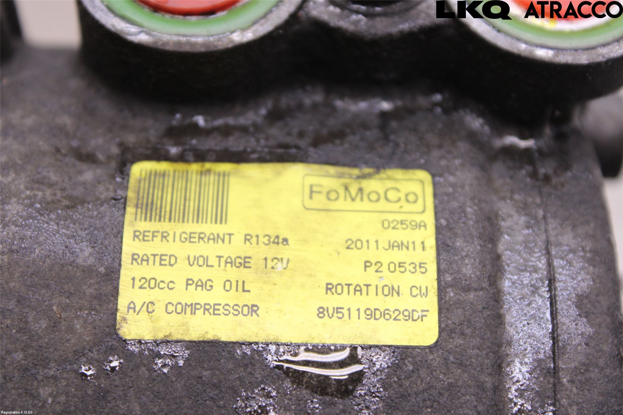 Ford FIESTA 09-12 Ac Kompressor