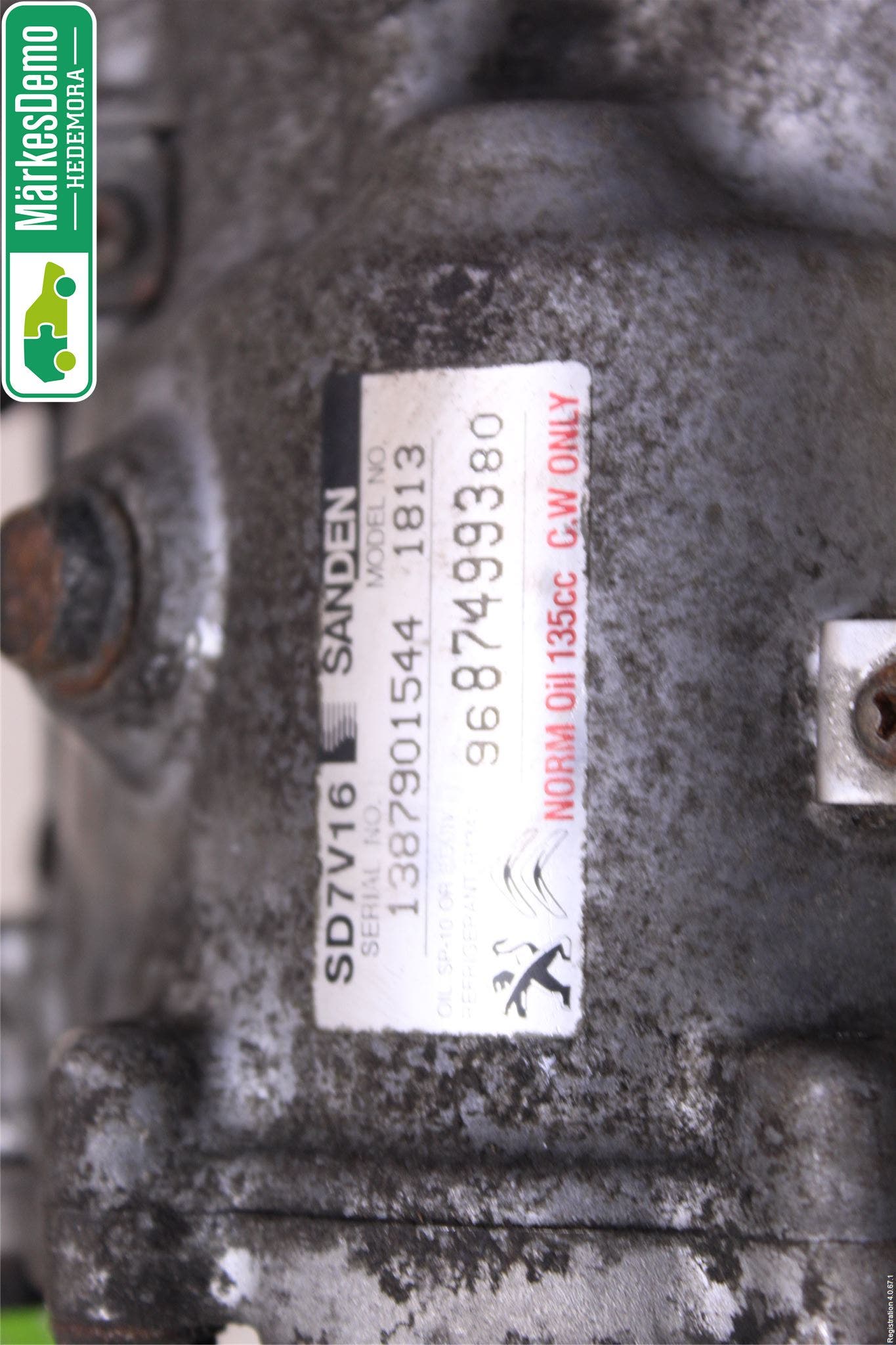 Citroen JUMPY 07-16 Ac Kompressor