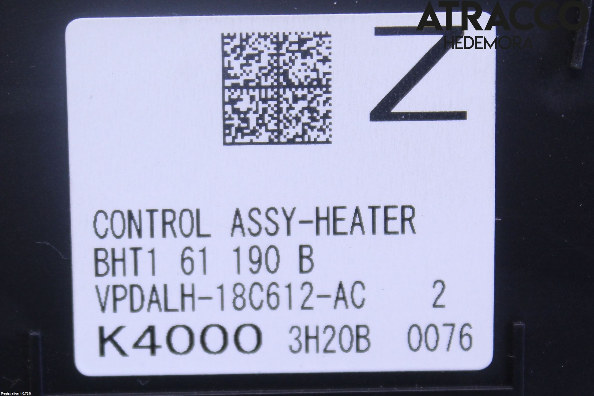 Mazda 3 III 14-19 Ac Styrenhet Ac Manöveren