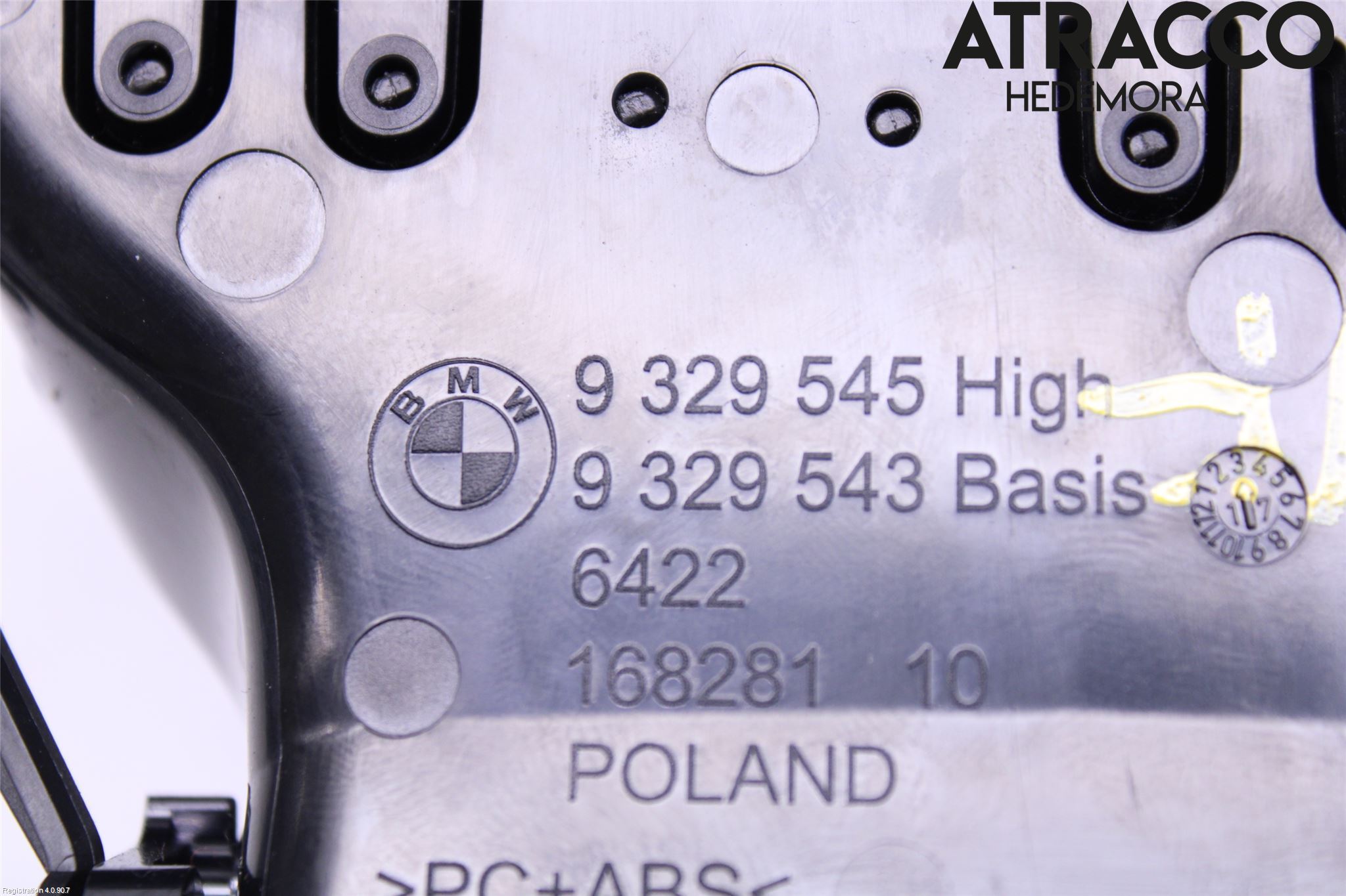 BMW 5 G30/G31/F90 17-23 Defrosterkanal-Munstycke