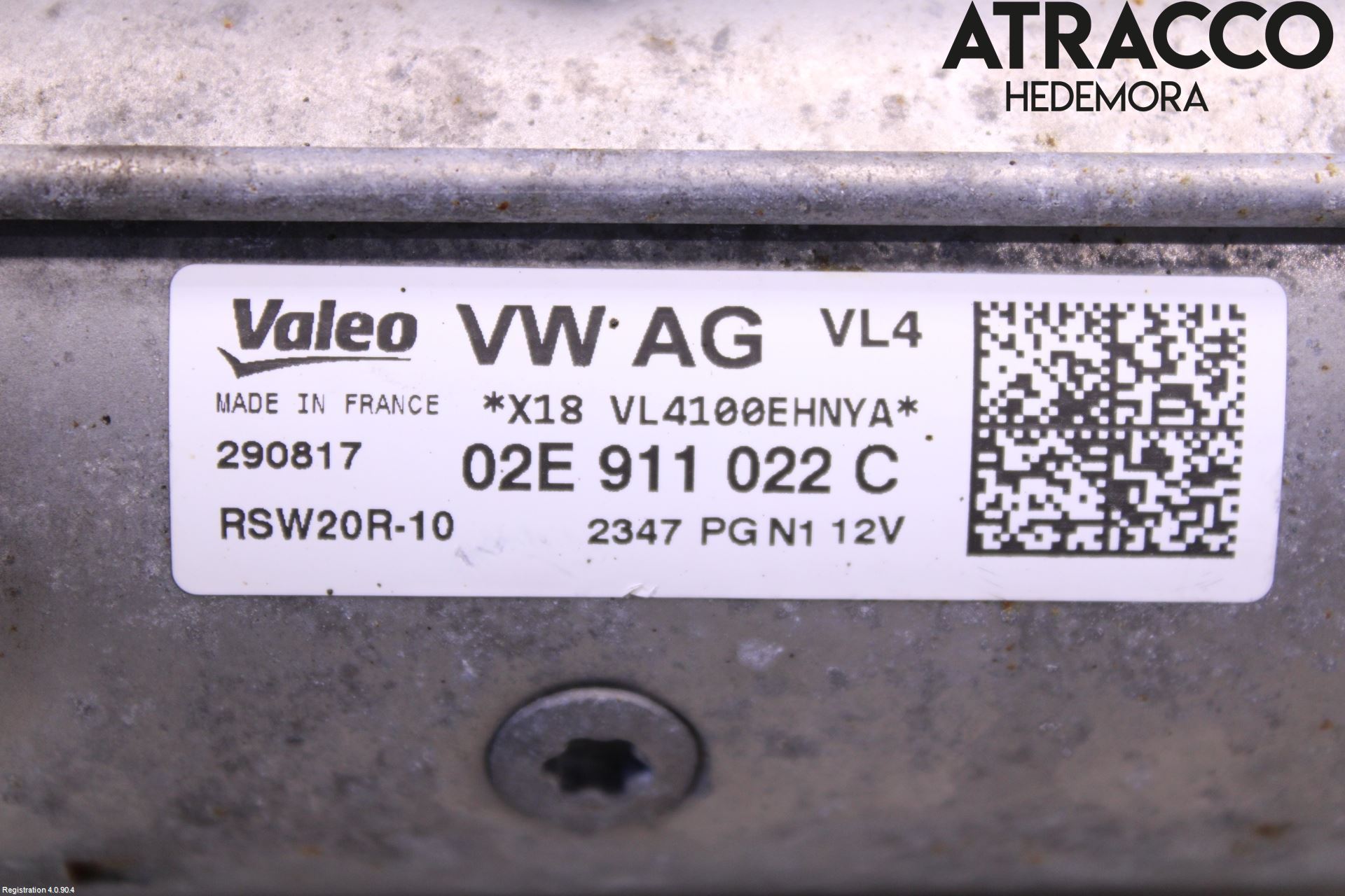 Volkswagen VW GOLF / E-GOLF VII 13-20 Startmotor Diesel