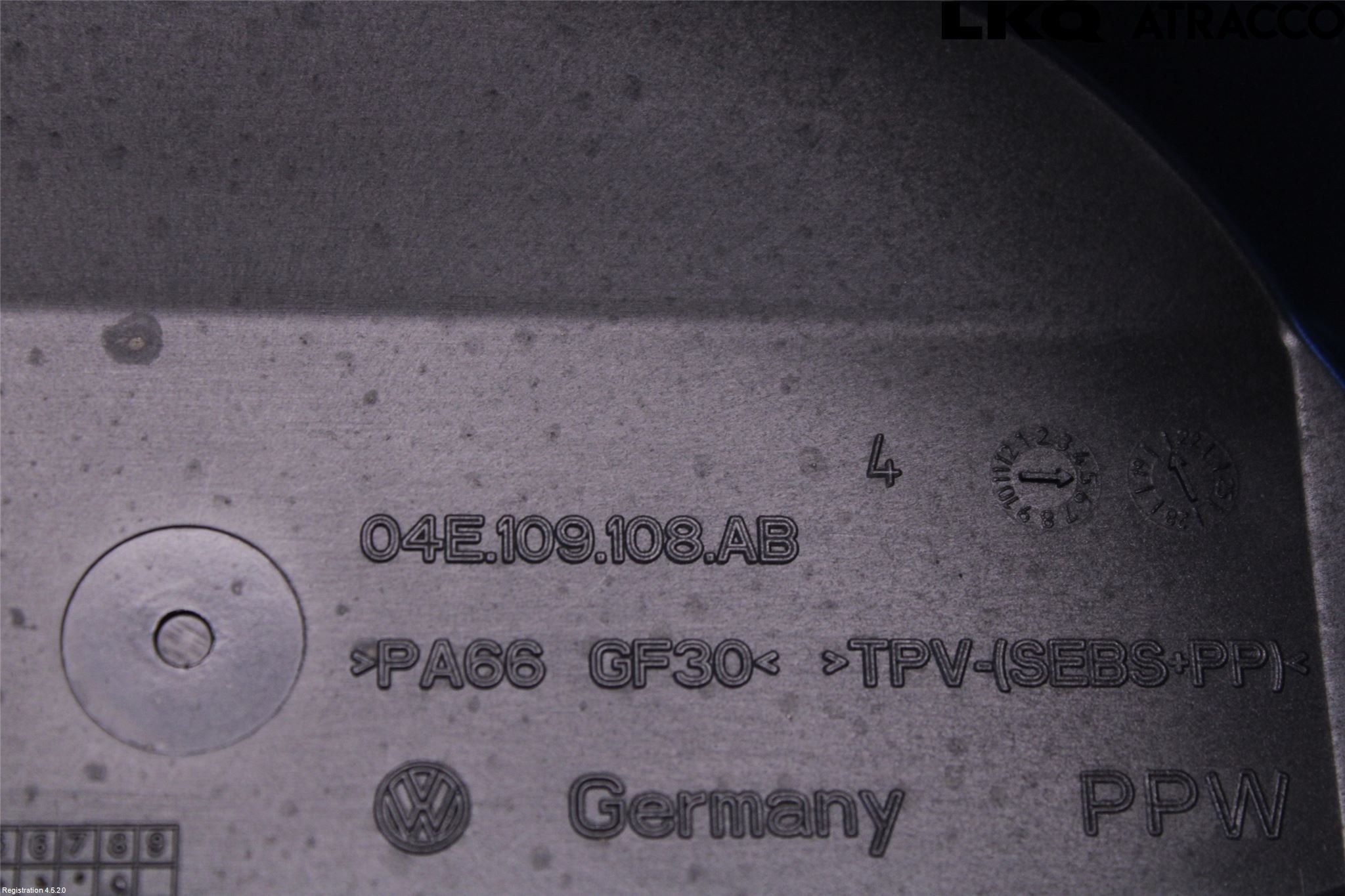 Volkswagen VW PASSAT 15-19 Kamrem-Transmissionskåpa