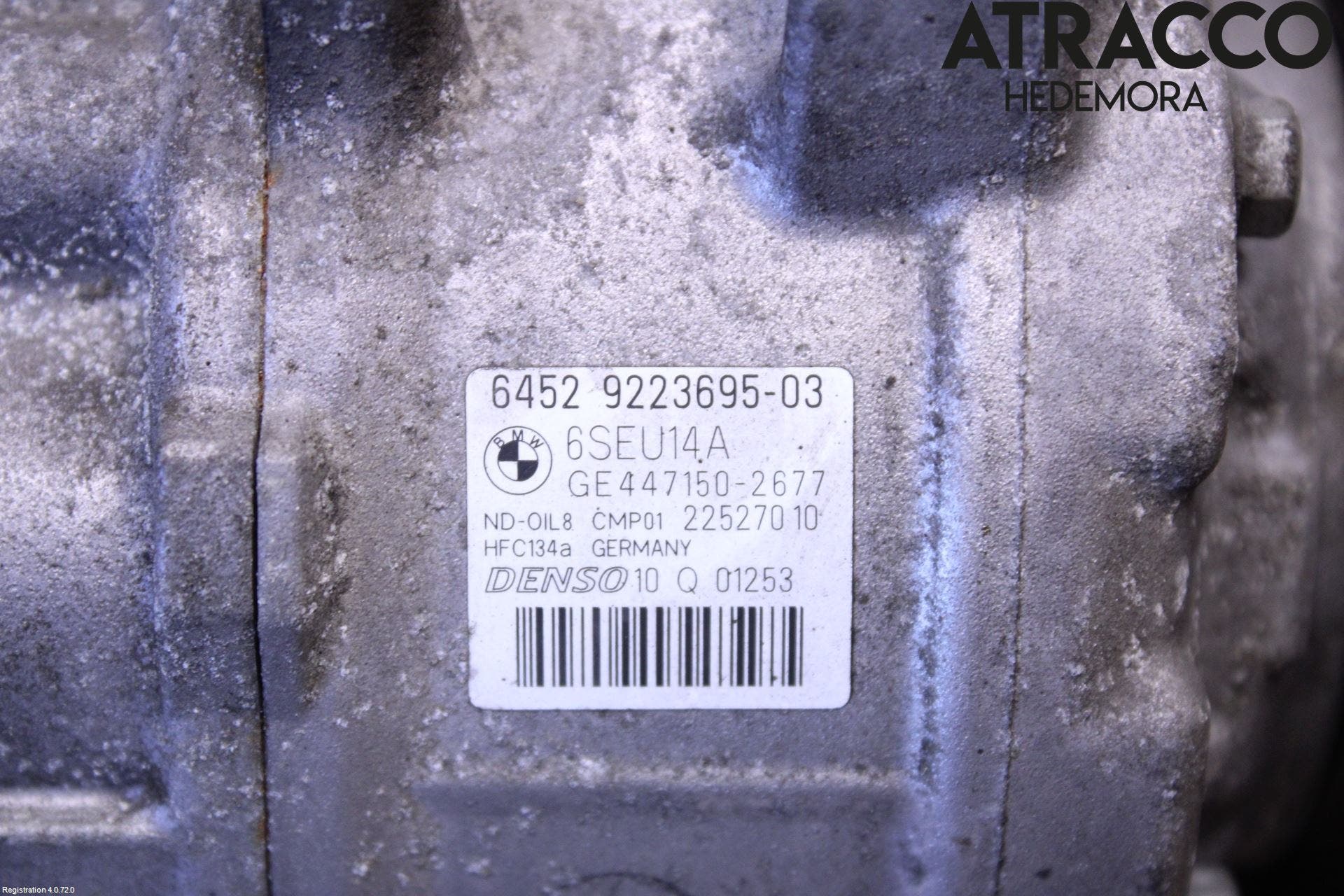 BMW 3 F30/F31/F80 12-19 Ac Kompressor