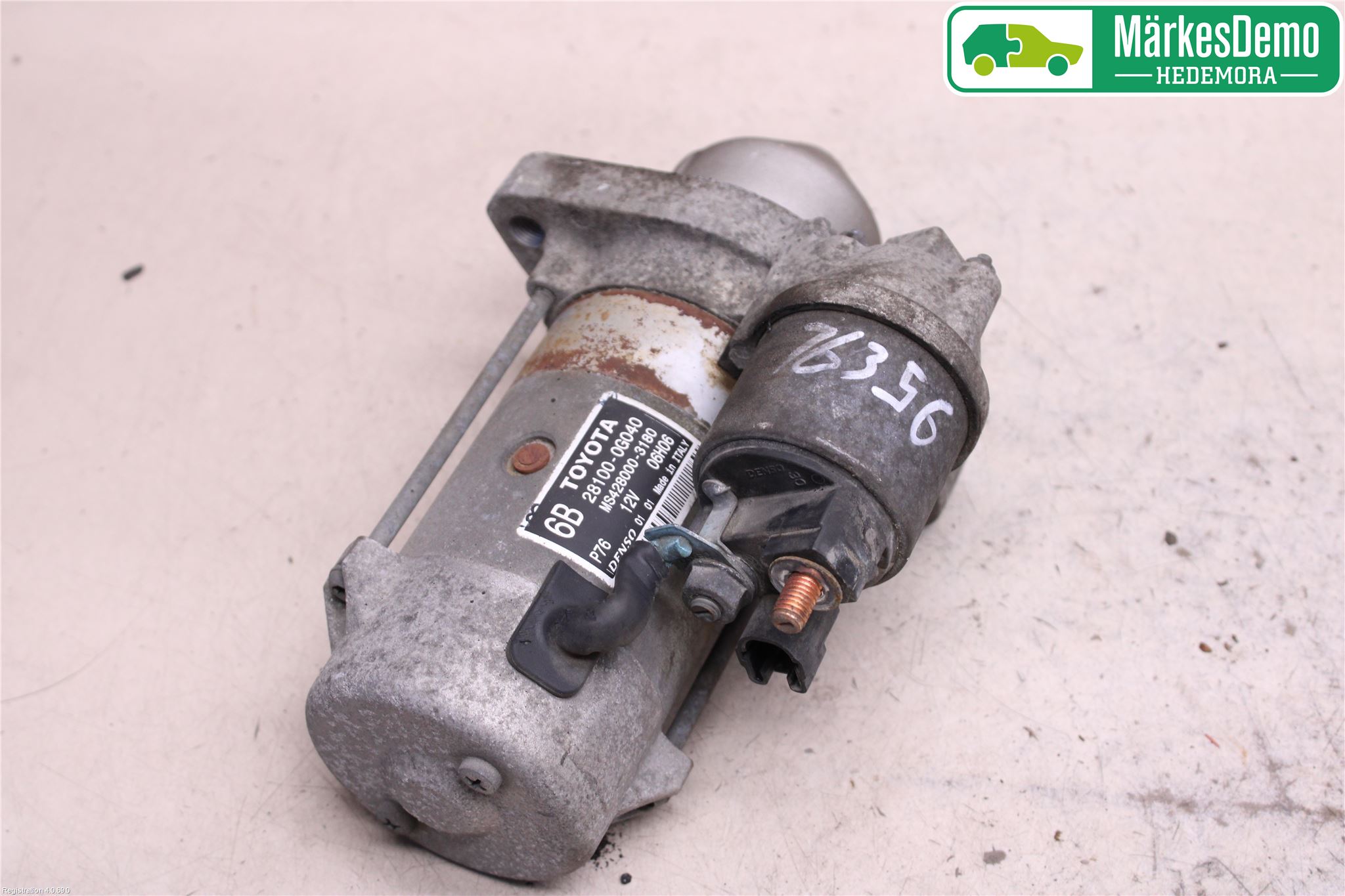 Toyota RAV 4 06-12 Startmotor Diesel