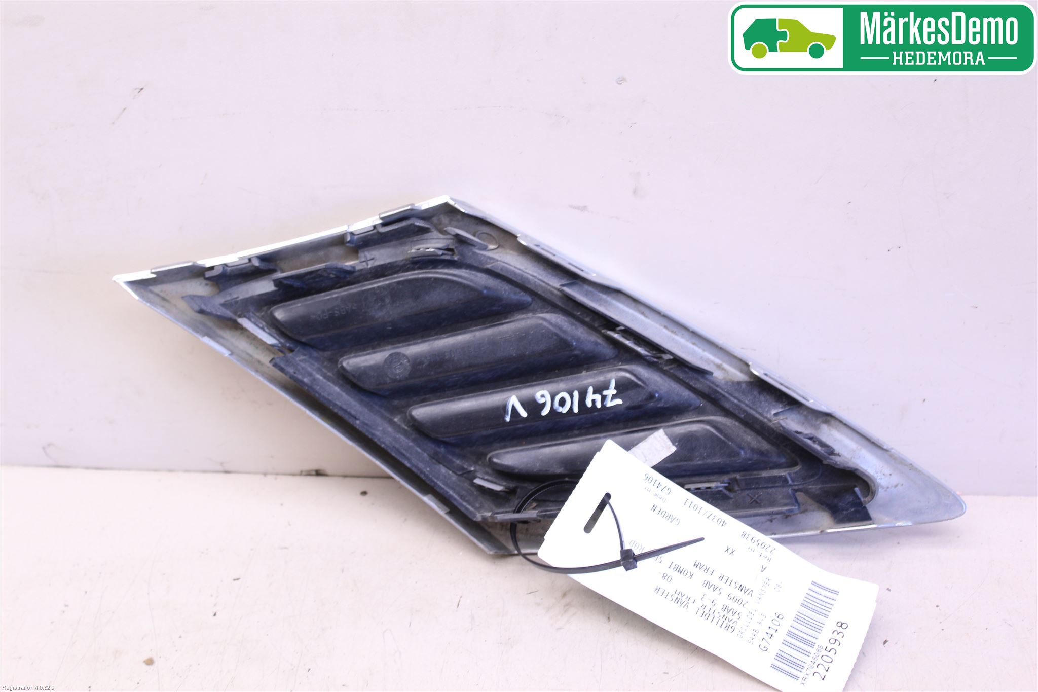 Saab 9-3 VER2/VER3 08-15 Grilldel Vänster