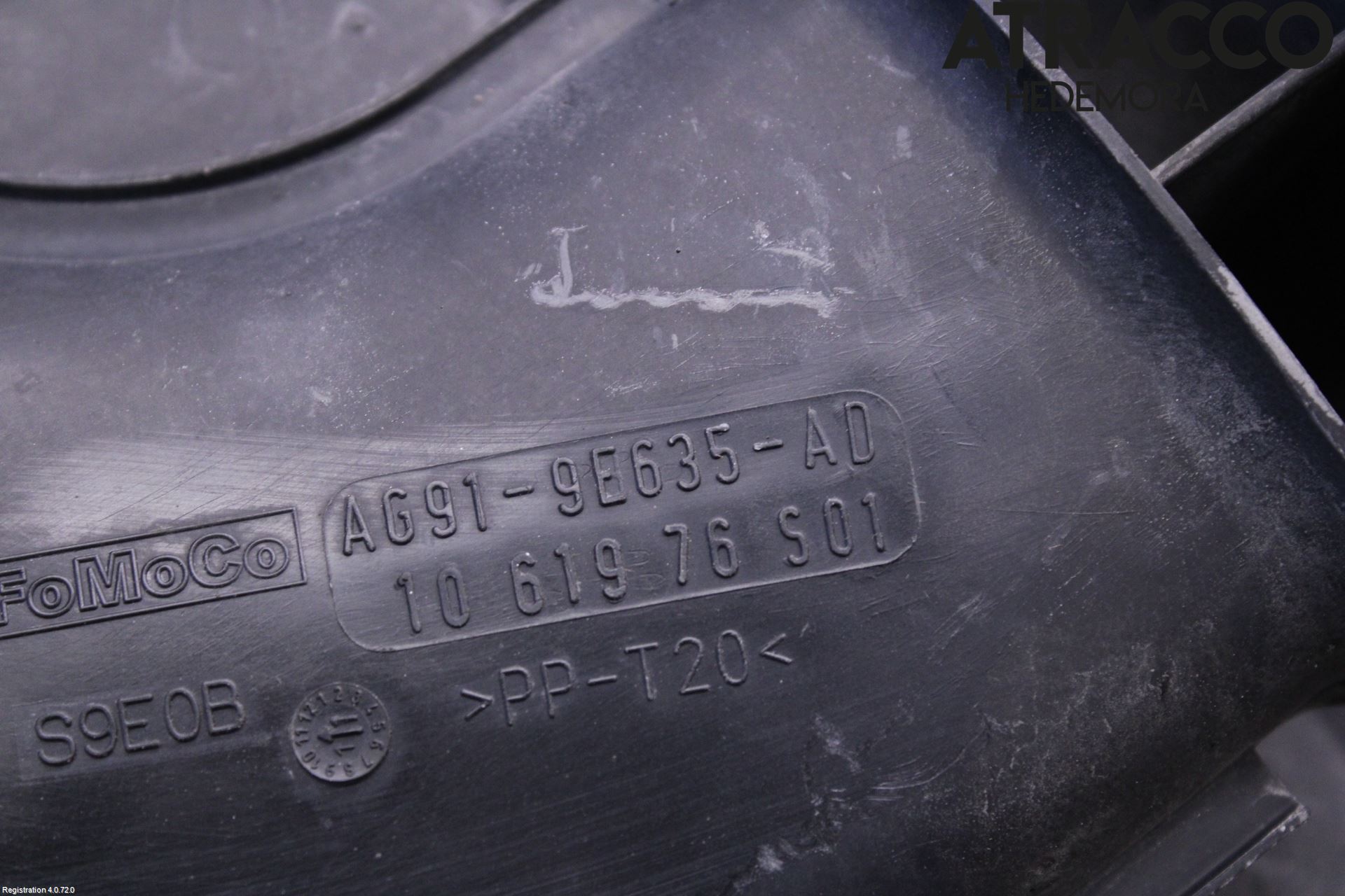 Ford MONDEO 07-15 Deflektor Plåt-Plast Kylning