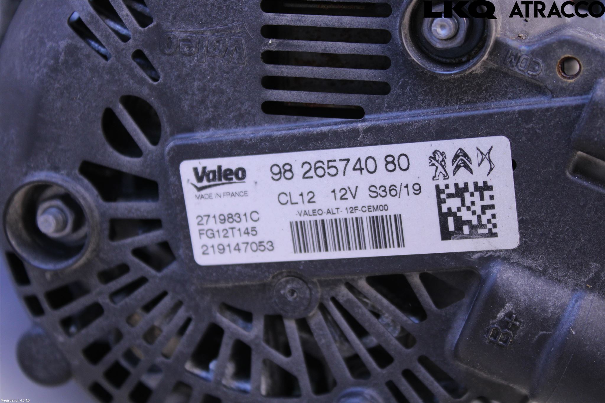 Peugeot 308 14-21 Generator