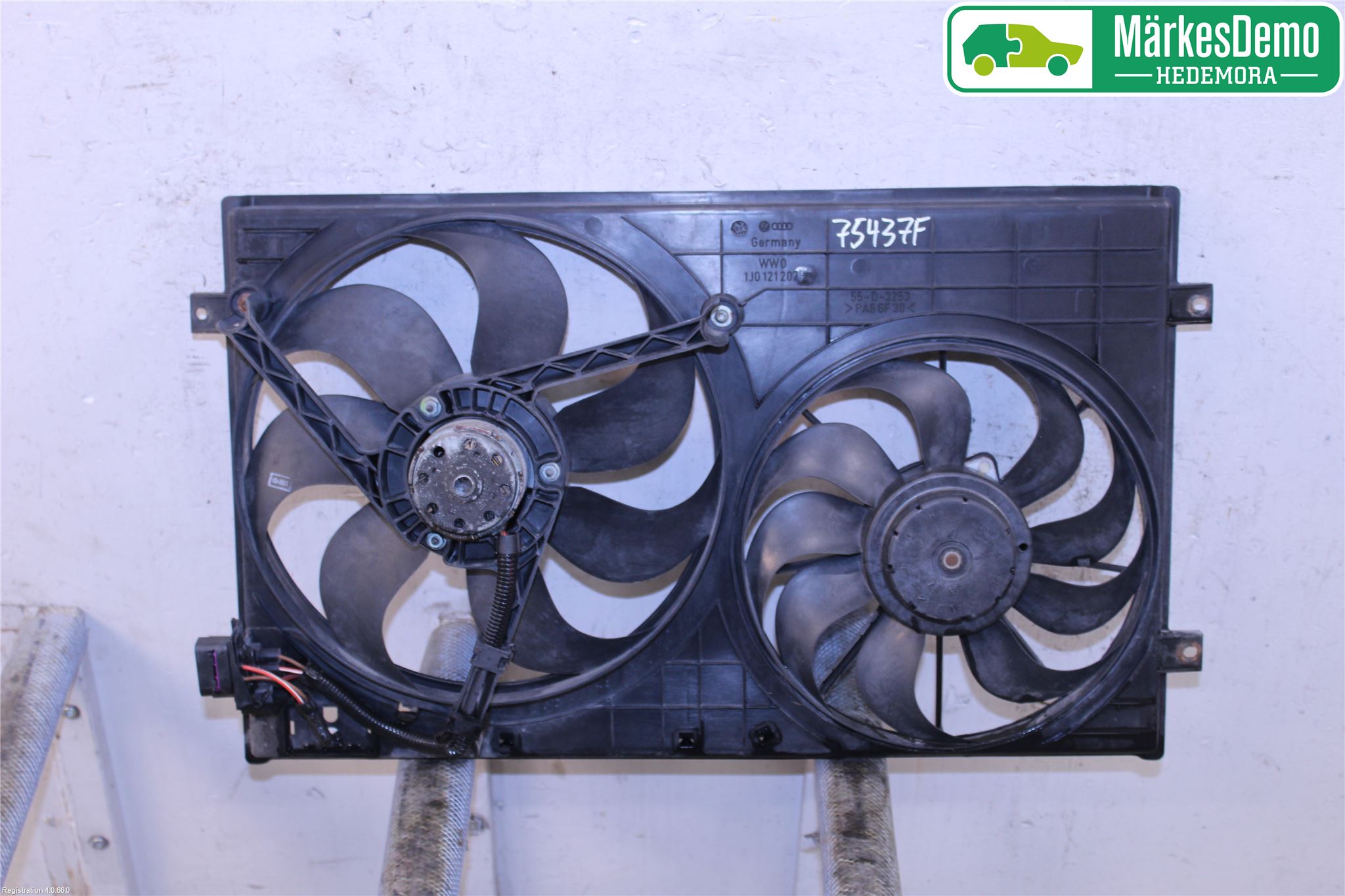 Volkswagen VW GOLF IV 98-06 Kylfläkt El