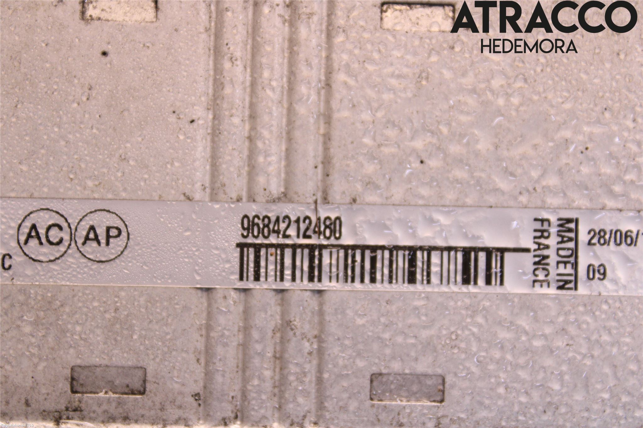 Peugeot 308 08-13 Laddluft-Intercooler Kyl