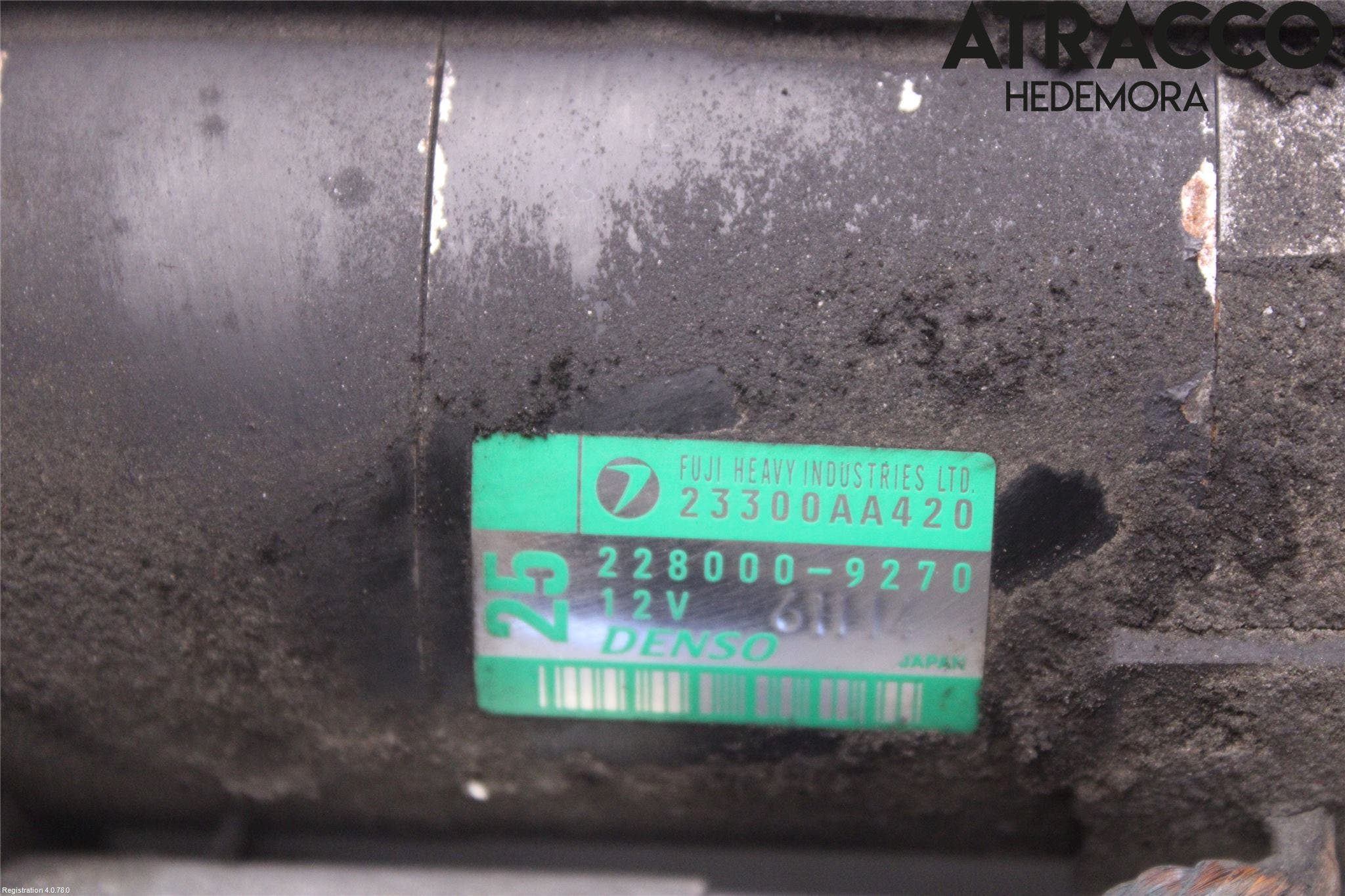 Subaru IMPREZA II 06-07 Startmotor