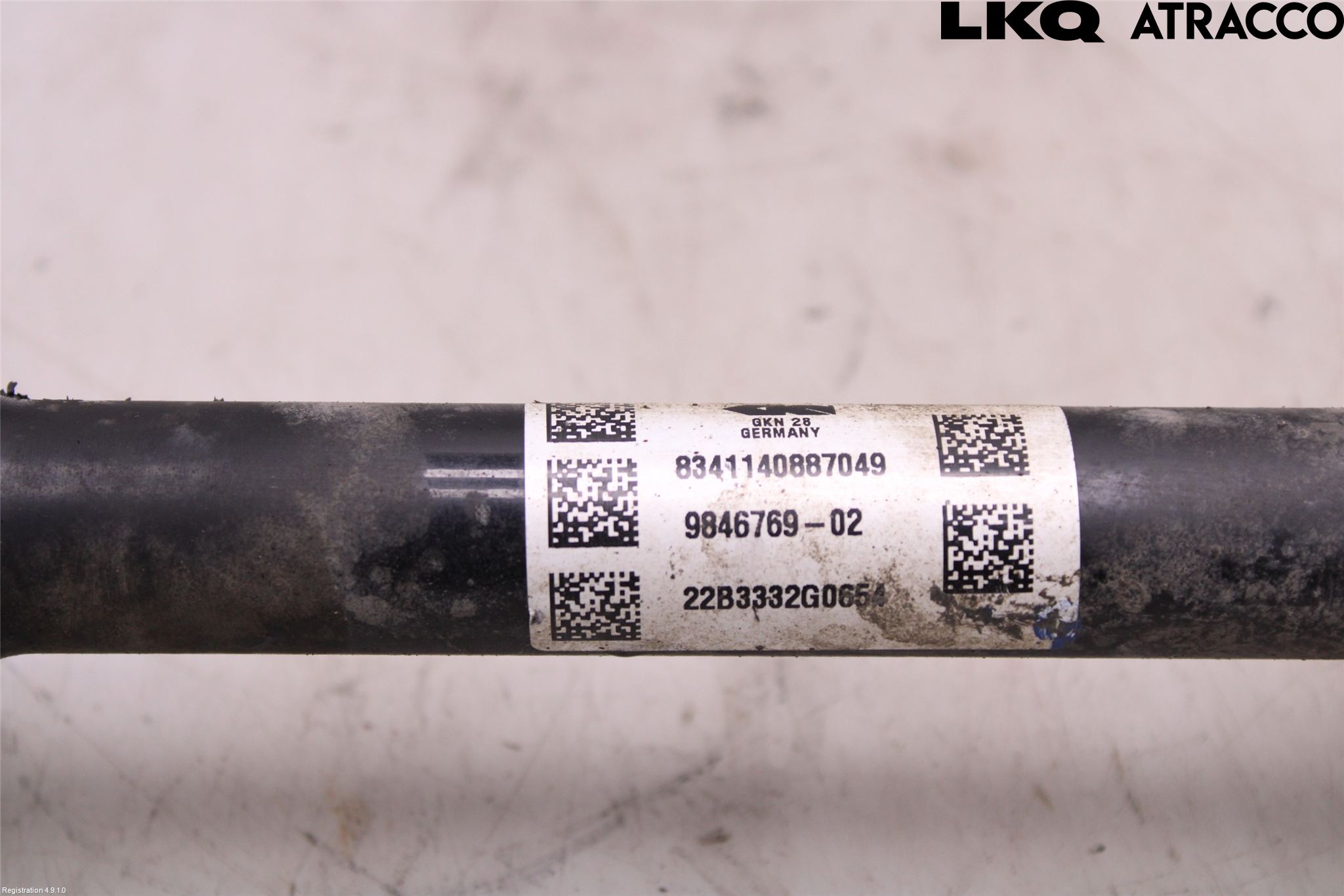 BMW 5 G30/G31/F90 17-23 Drivaxel Fram Vänster