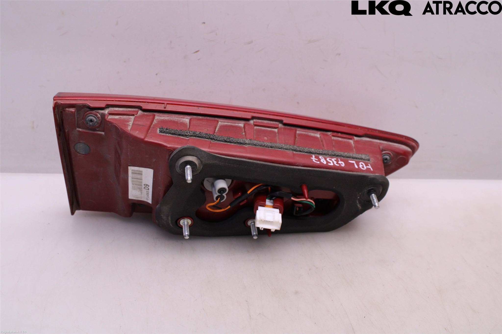 Kia OPTIMA 16-20 Bakljus Lucka Hö