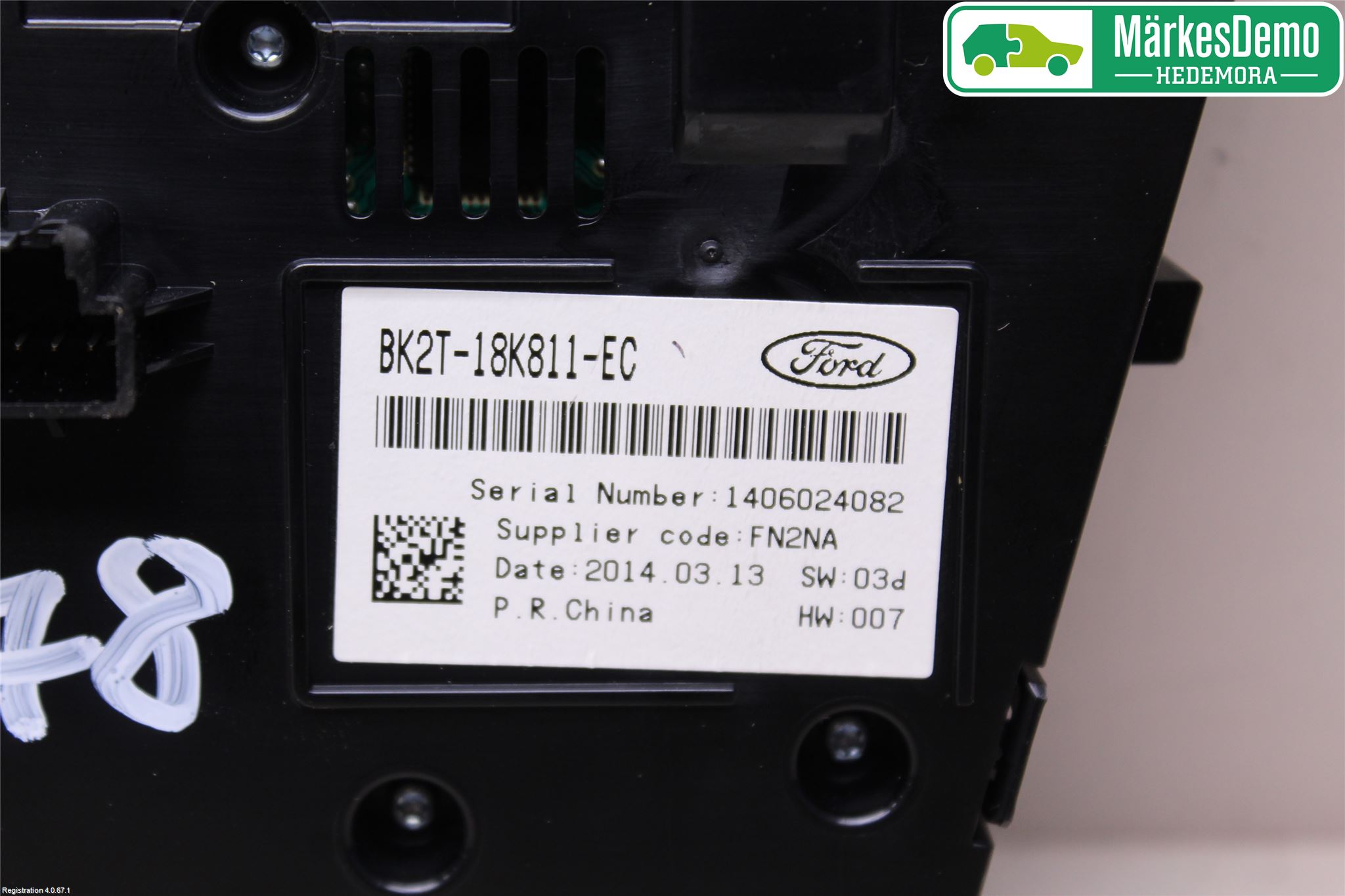 Ford TRANSIT/TOURNEO CONNECT 13-22 Cd Radio - Multimediapanel