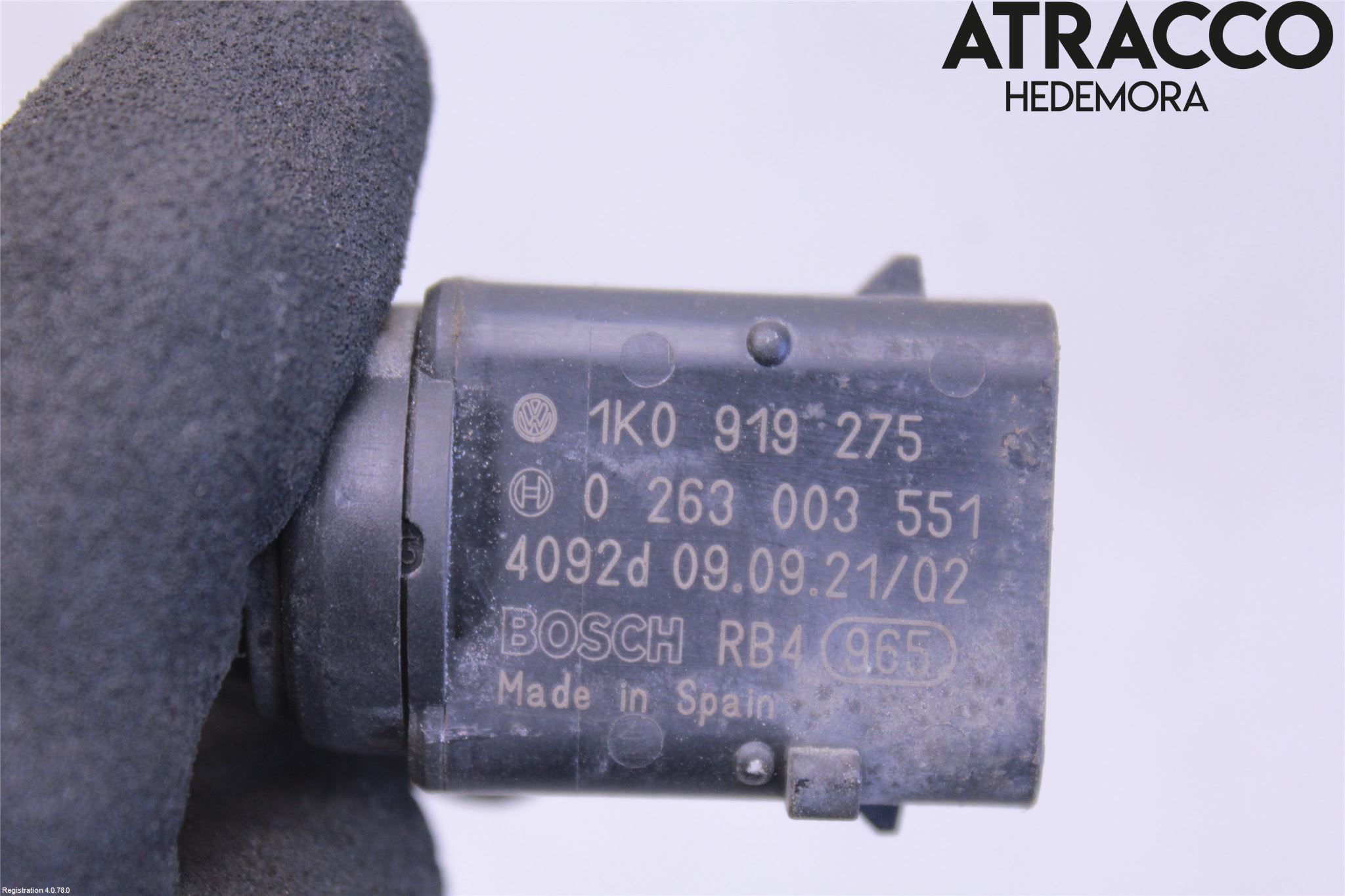 Volkswagen VW TOUAREG 7L 03-10 Parkeringshjälp Frontsensor