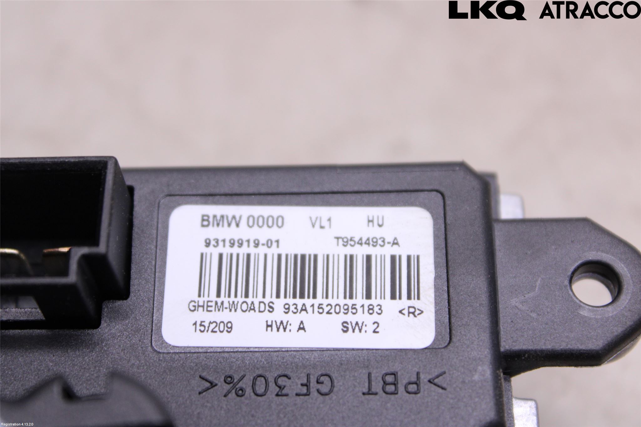 BMW 2 F22/F23/F87 Coupé/Cab 13-21 Värmefläktsmotstånd