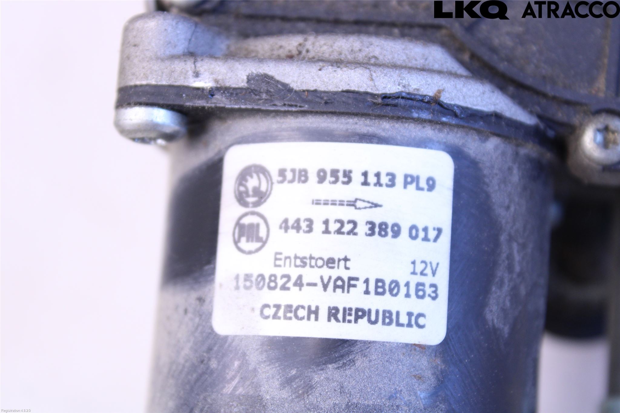 Skoda FABIA 15-21 Torkarmotor Vindruta
