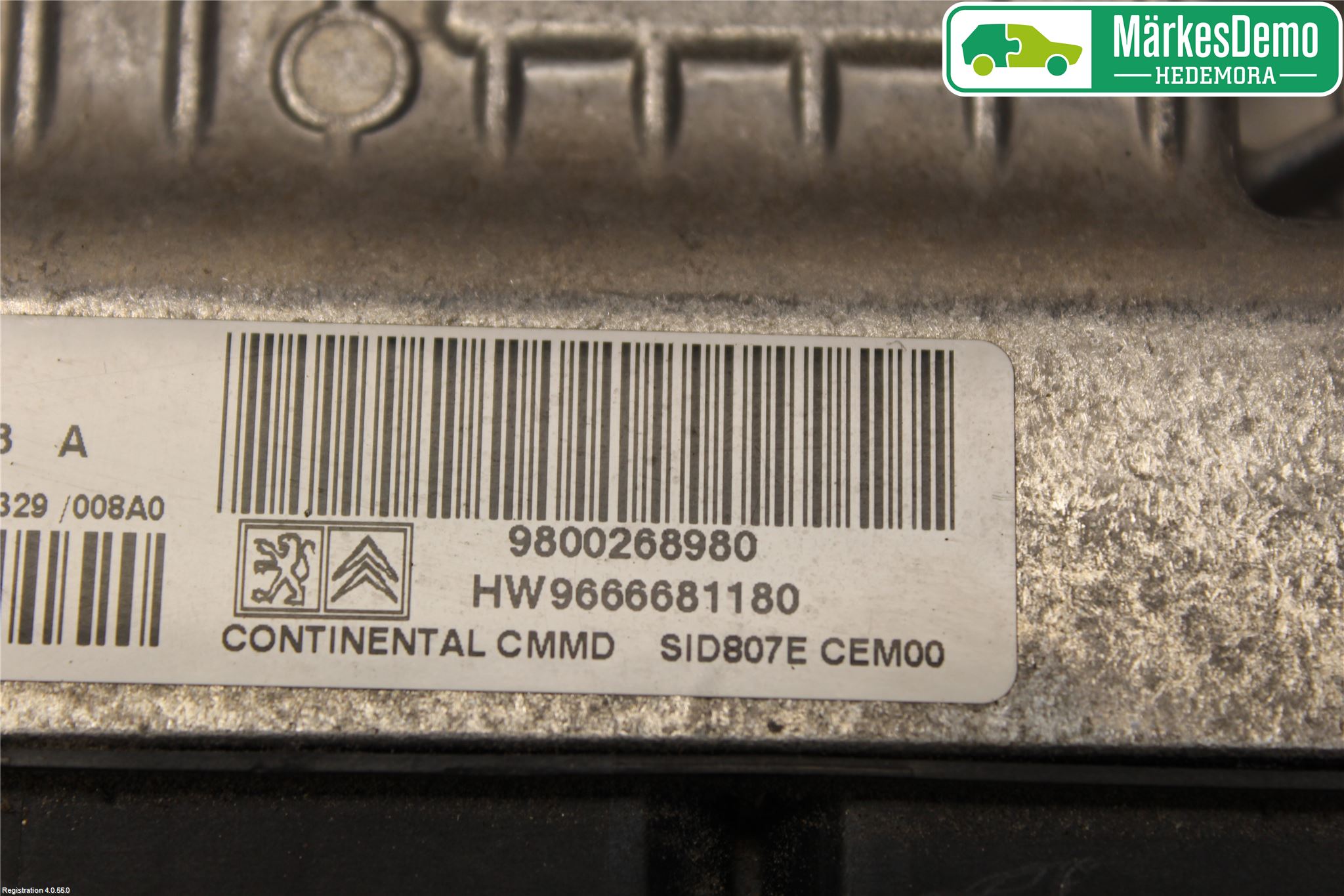 Peugeot 3008 09-16 Styrenhet Insprut Bensin