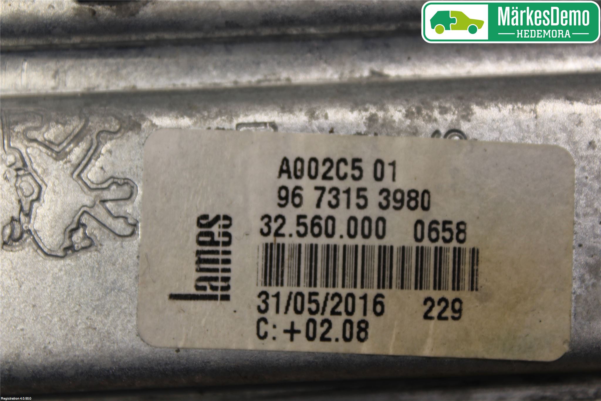 Peugeot PEUGOT 208 16-19 Fönsterhissmekanism