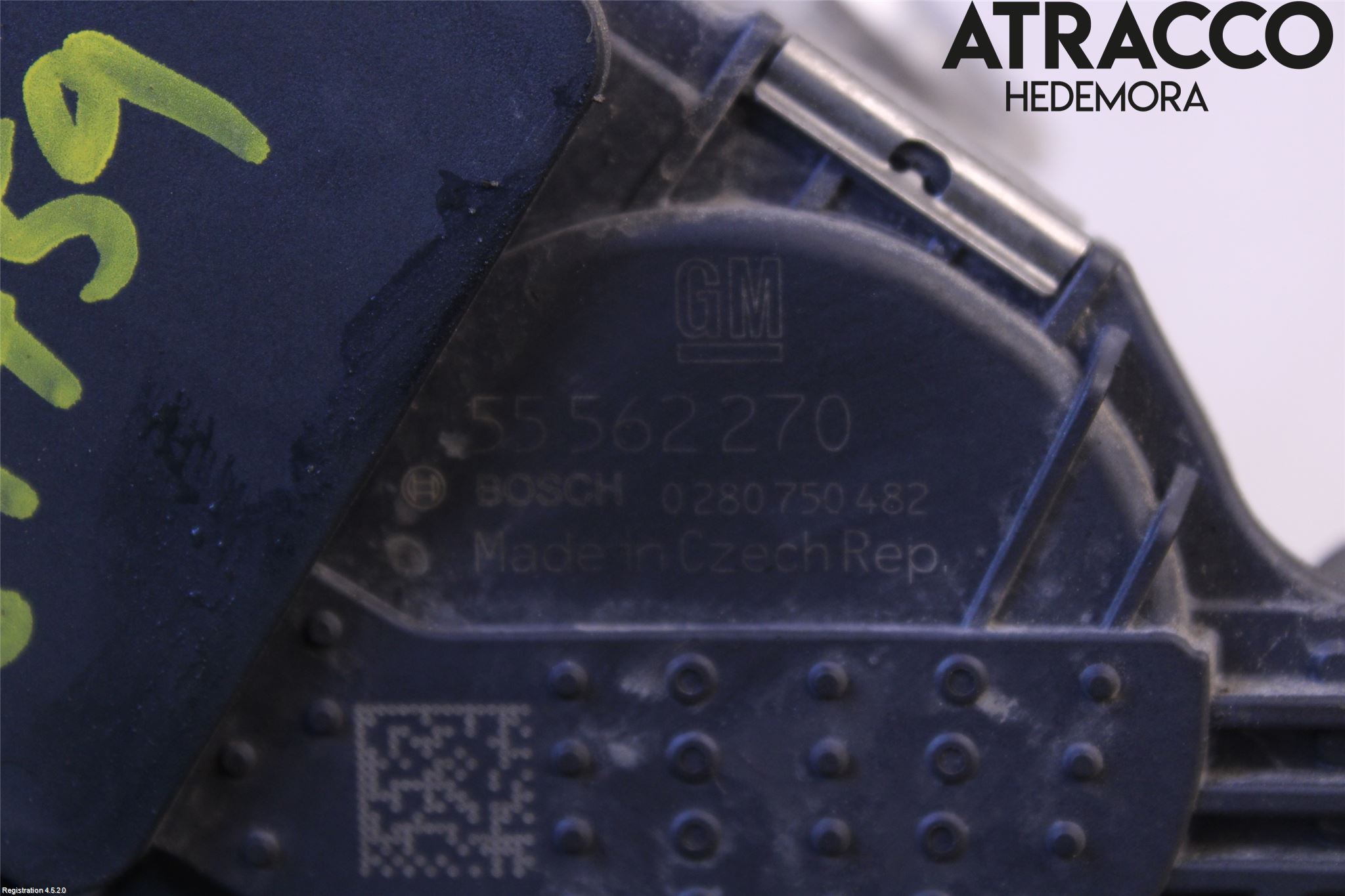 Opel AMPERA 12-16 Injspjällhus