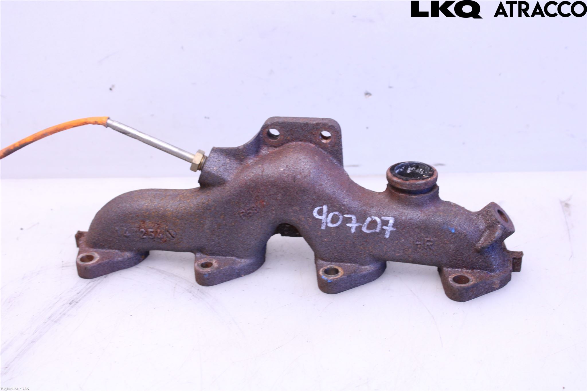 Dacia DUSTER 10-17 Grenrör Avgas