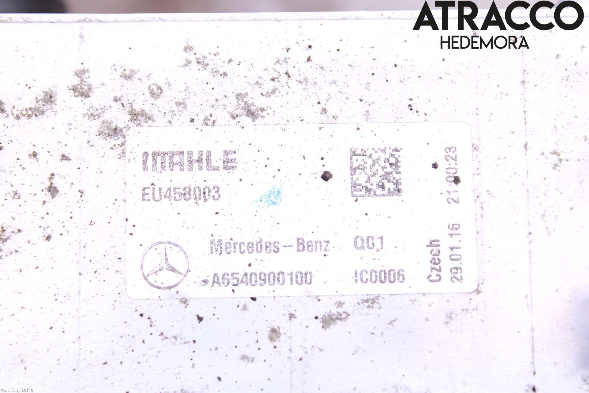Mercedes-Benz MB E-KLASS (W213) 16-23 Laddluft-Intercooler Kyl