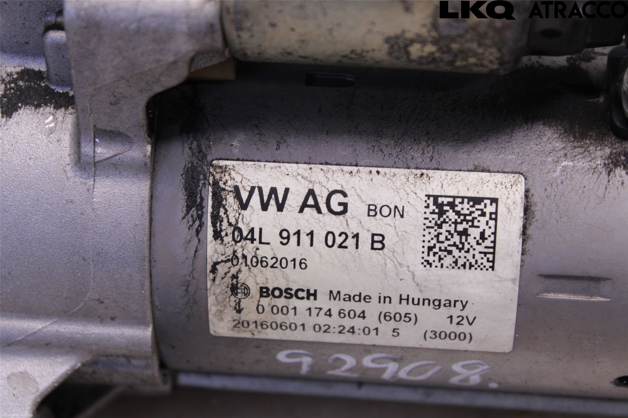 Audi A4/S4 B9 16-19 Startmotor Diesel