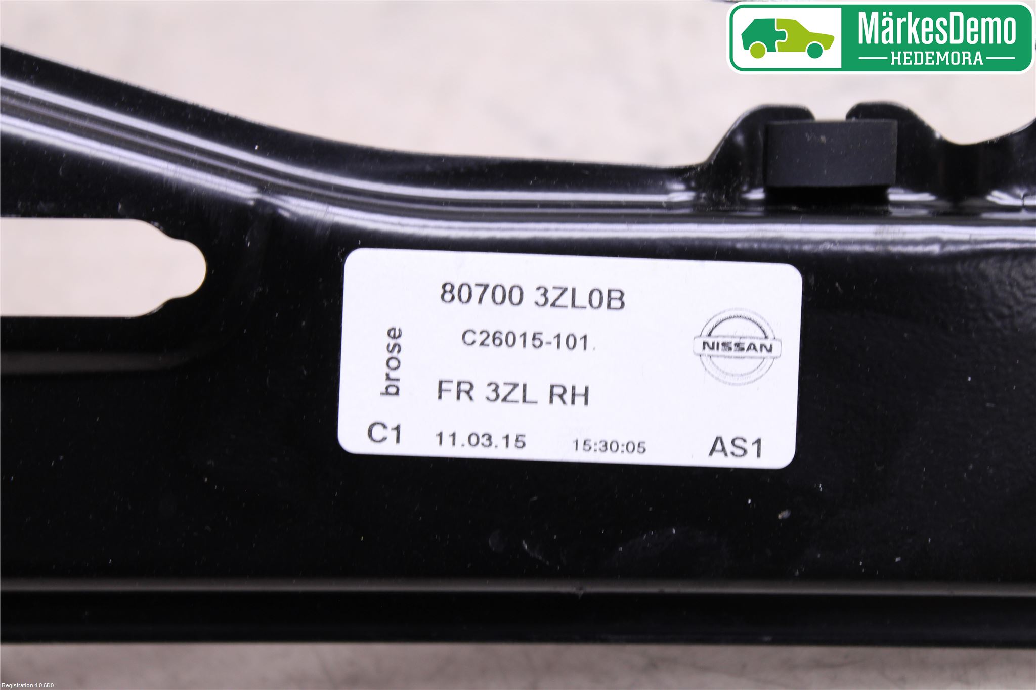 Nissan PULSAR Fönsterhiss El Kompl