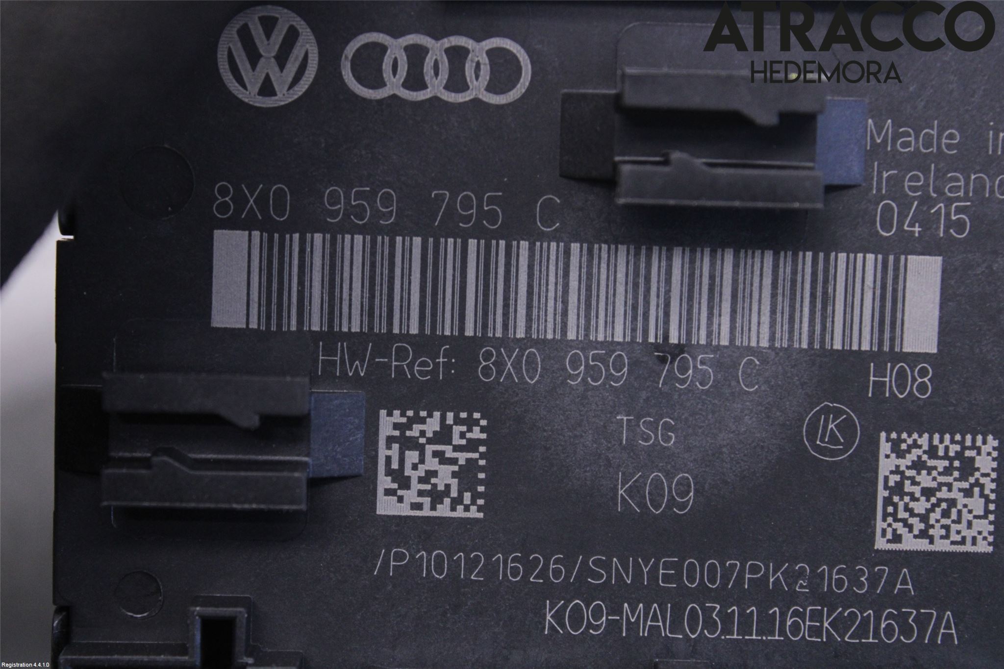 Audi Q3 8U 12-18 Styrenhet Dörr