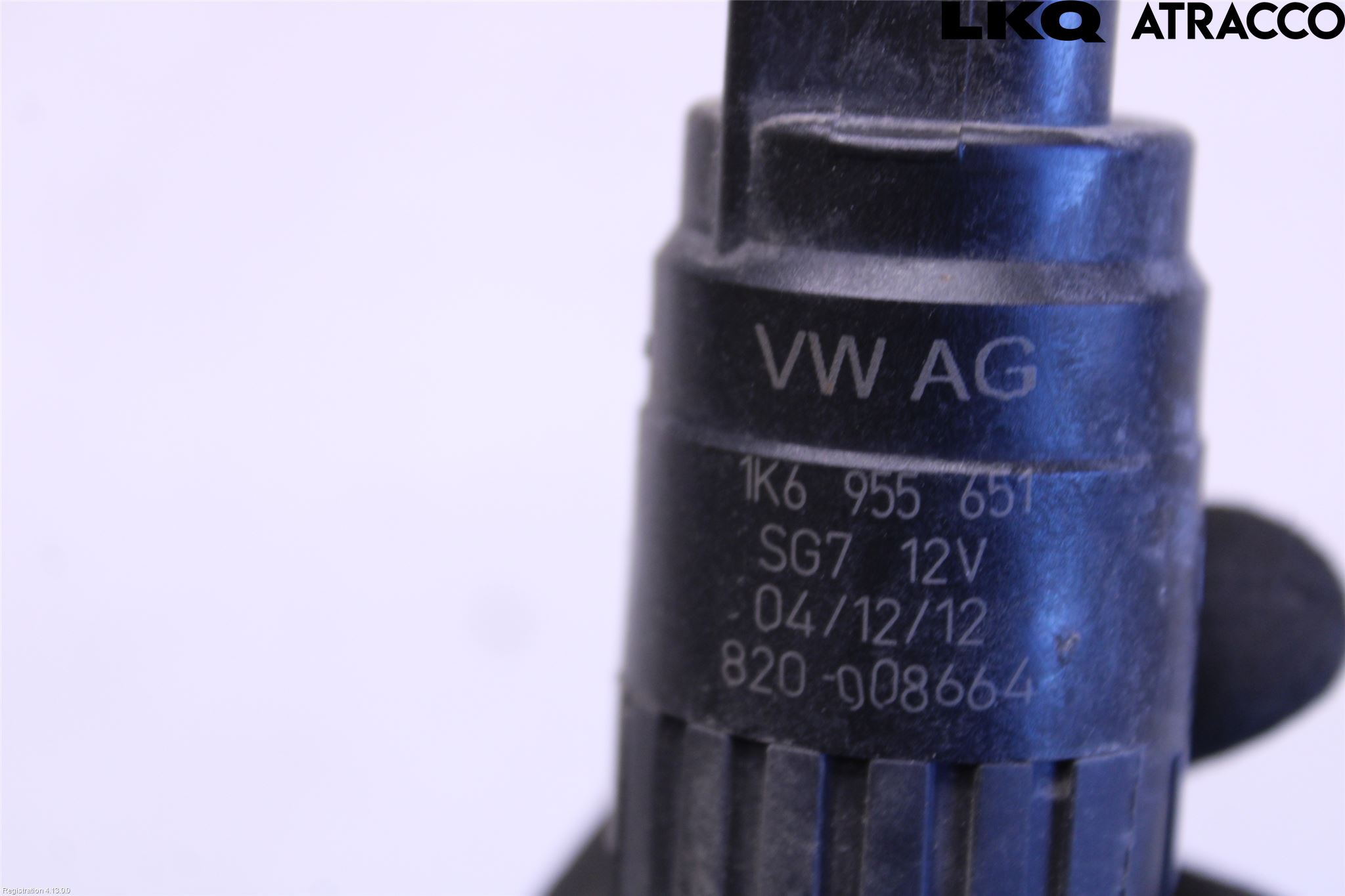 Volkswagen VW GOLF / E-GOLF VII 13-20 Spolarpump Vindruta
